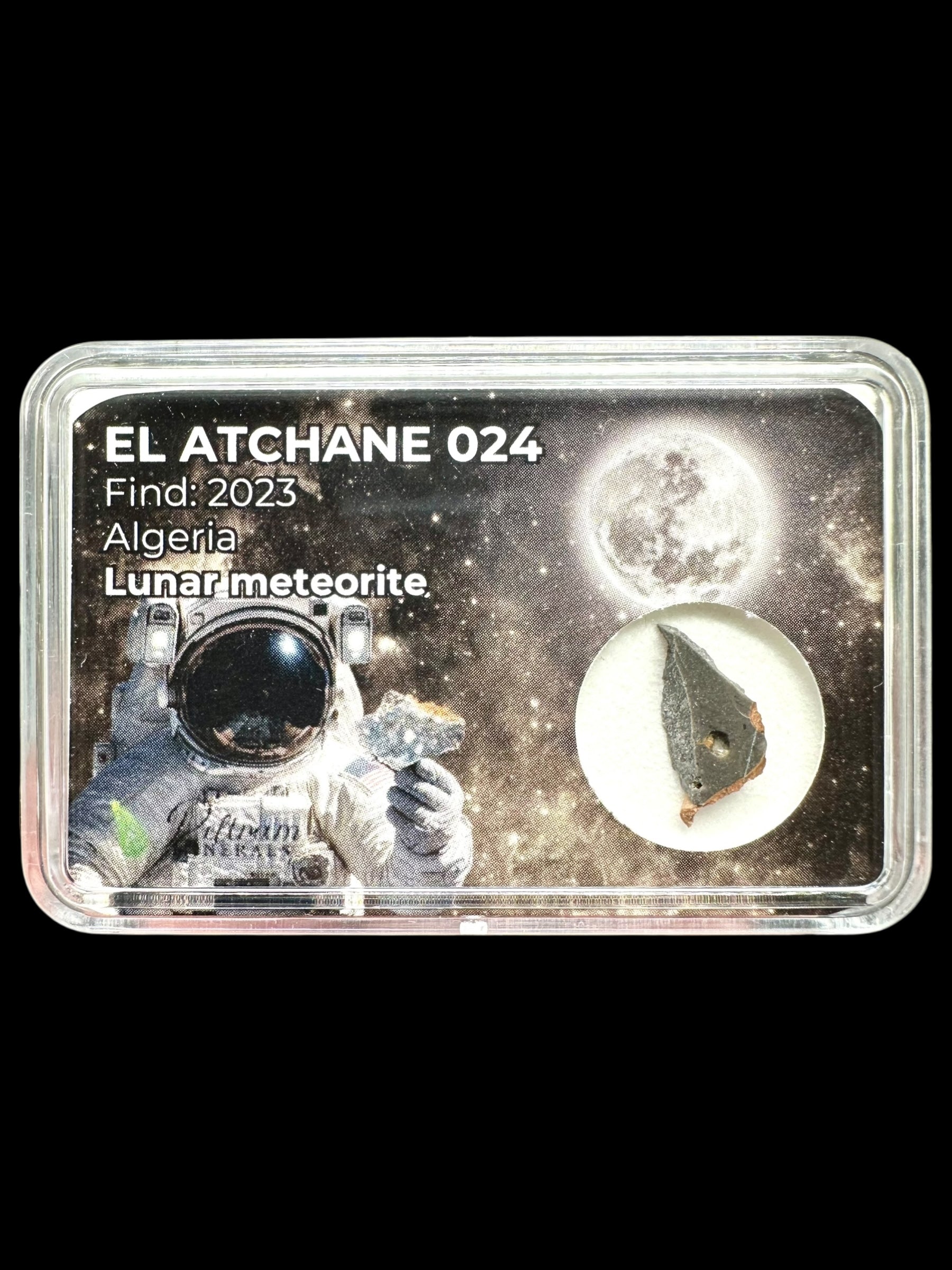 Lunar meteorite El Atchane 024 – 0,2g – Algeria