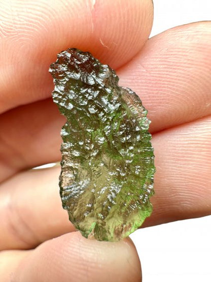 Moldavite Grezza – Locenice za jimkou – 1,5g - V313