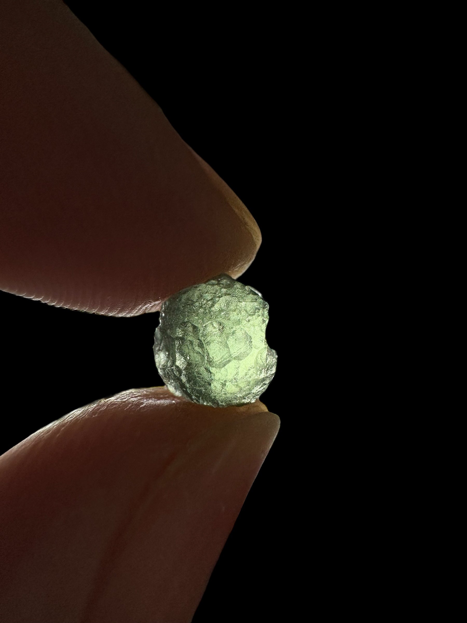 Moldavite – Marouskovo pole – 0,2g - VL73