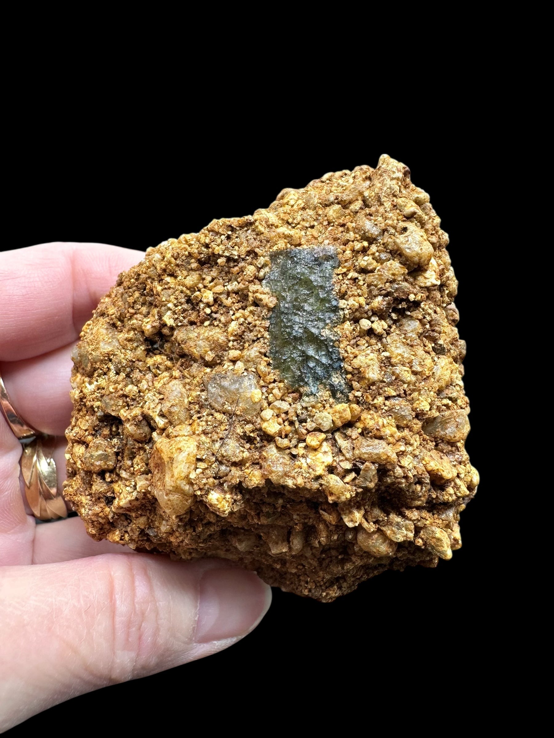 Moldavite in the sediment – Nesmen - INS040