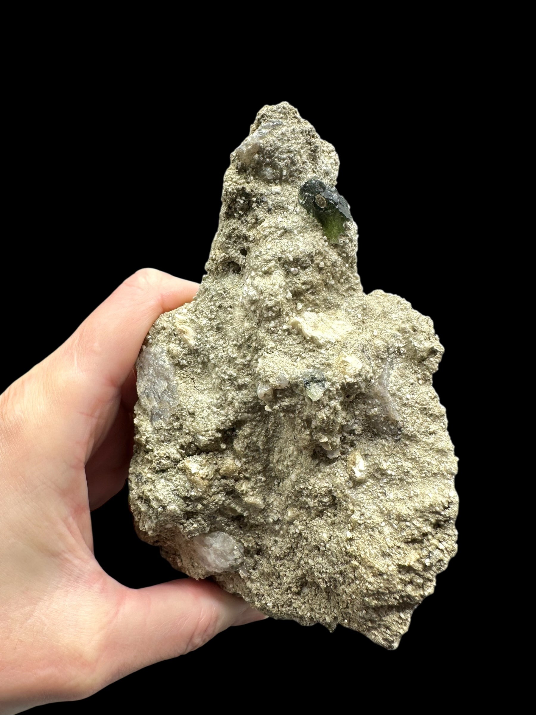 Moldavite in the sediment – Besednice Sever - INS048