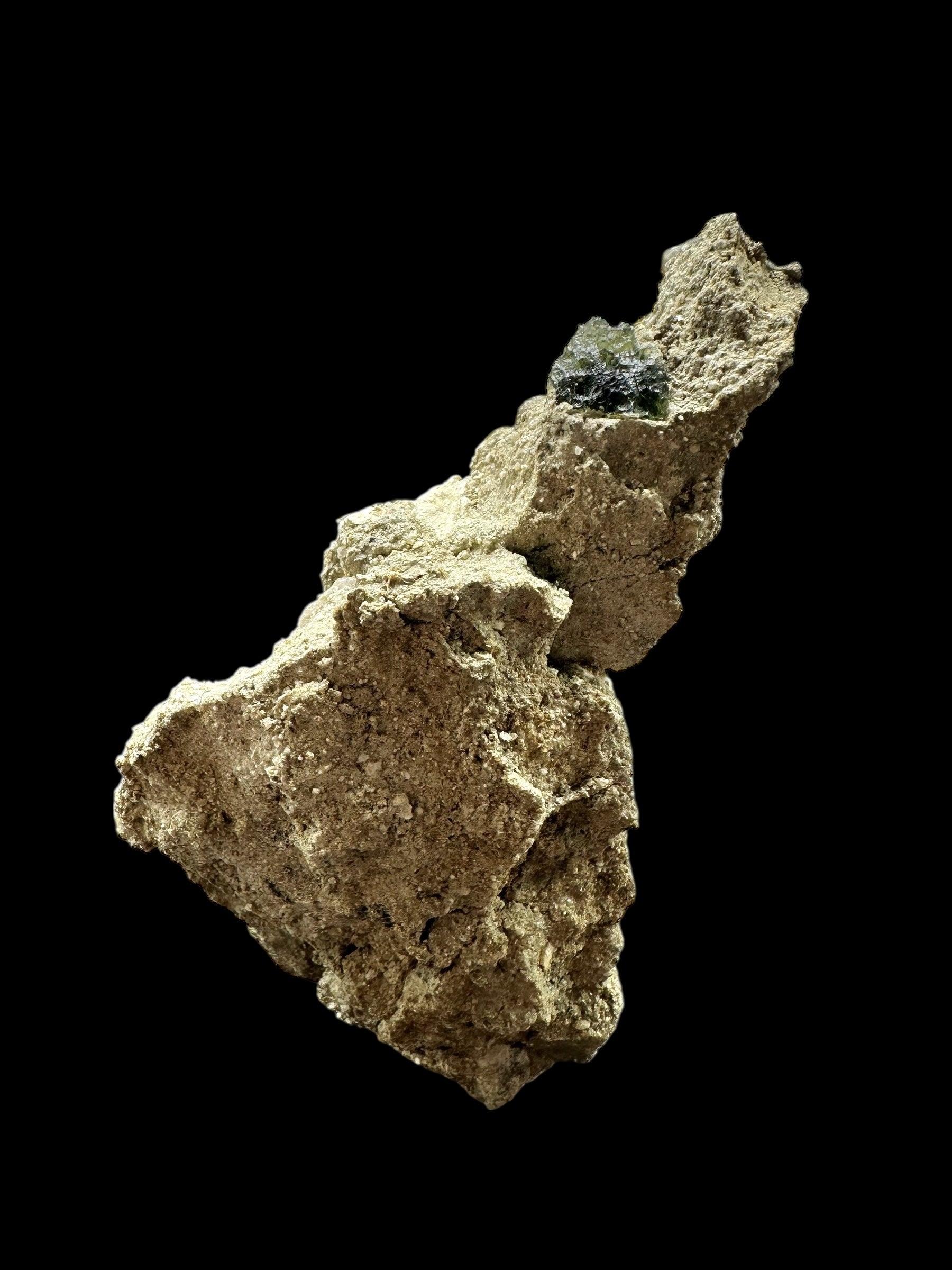 Moldavite in the sediment – Besednice Sever