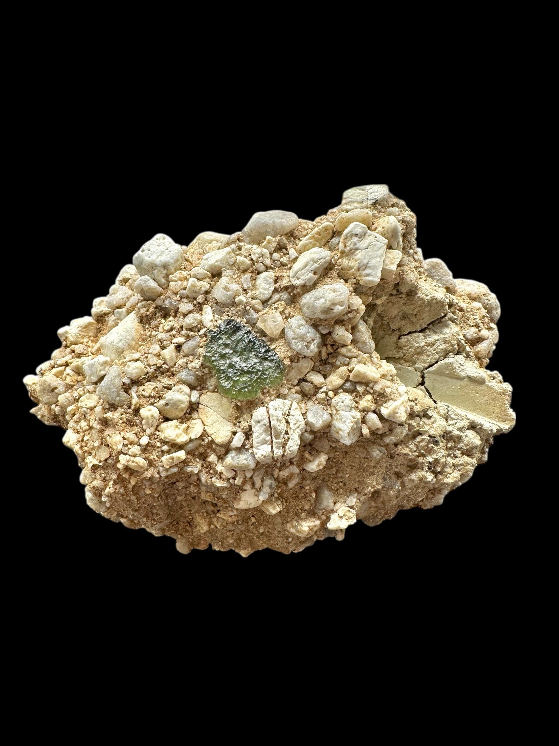 Moldavite in the sediment – Olesnice - INS051