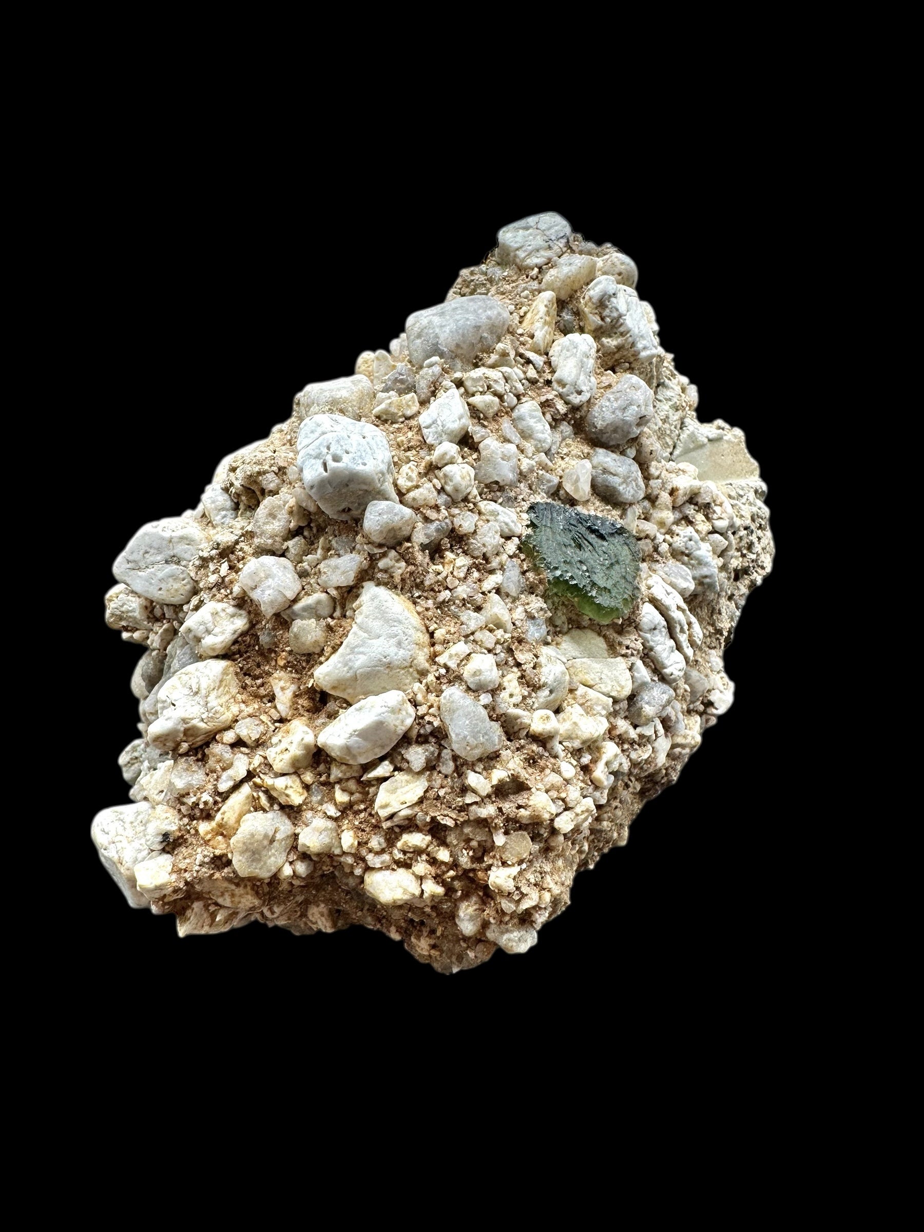 Moldavite in the sediment – Olesnice - INS051