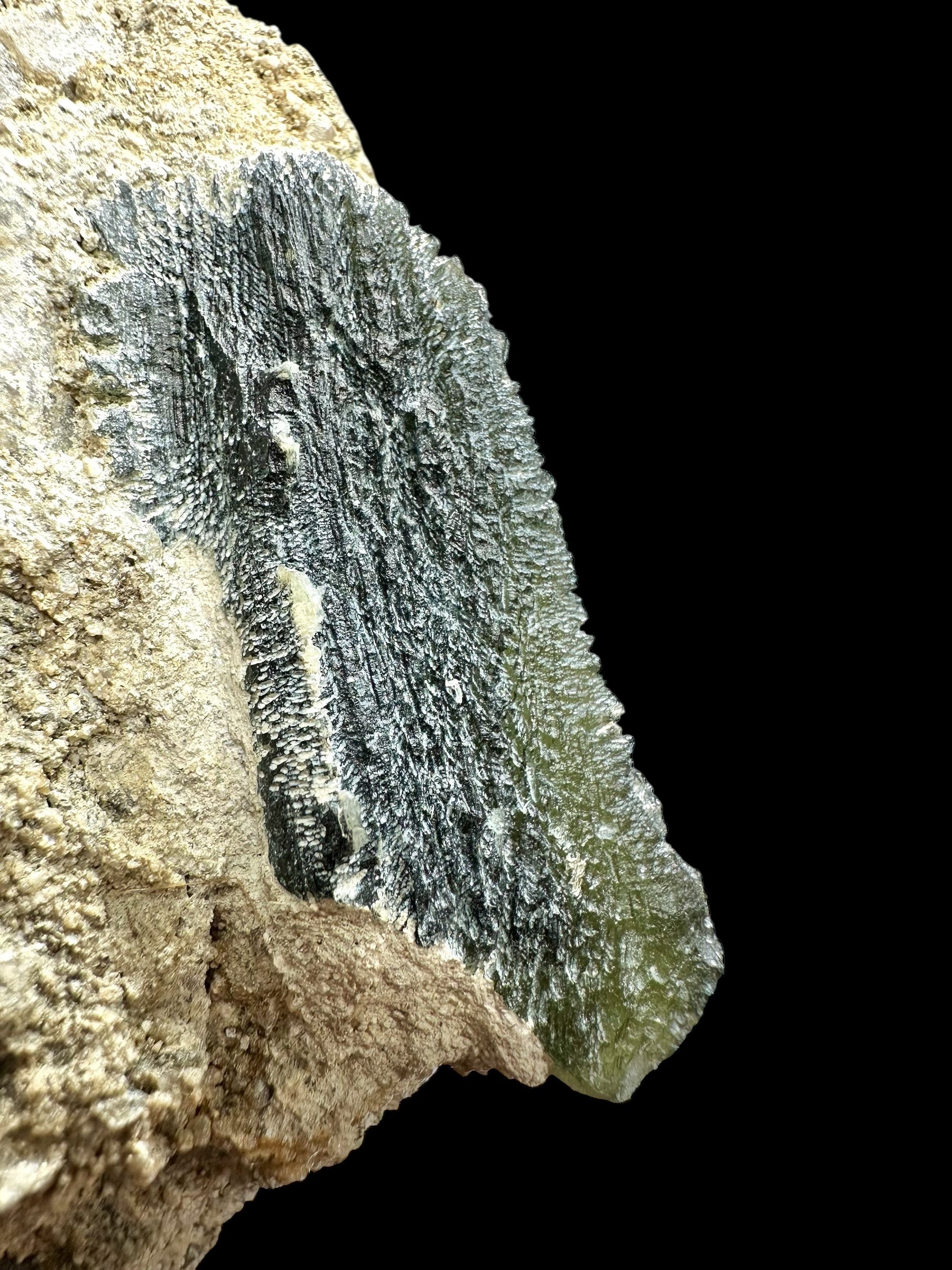 Moldavite in the sediment – Besednice Sever - INS052