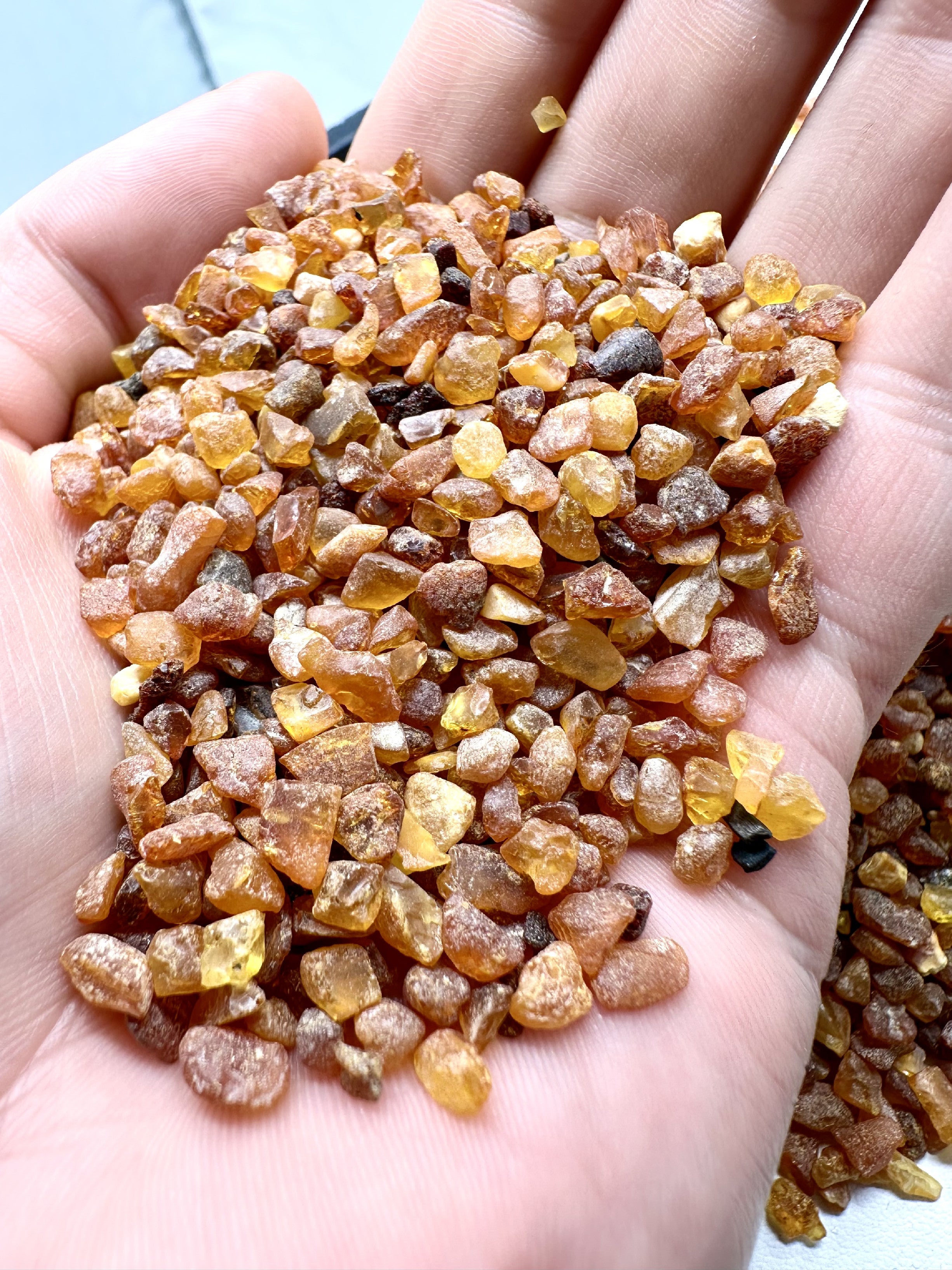 Rough small amber – Gdansk, Poland – 50-1000g - XJ/50G