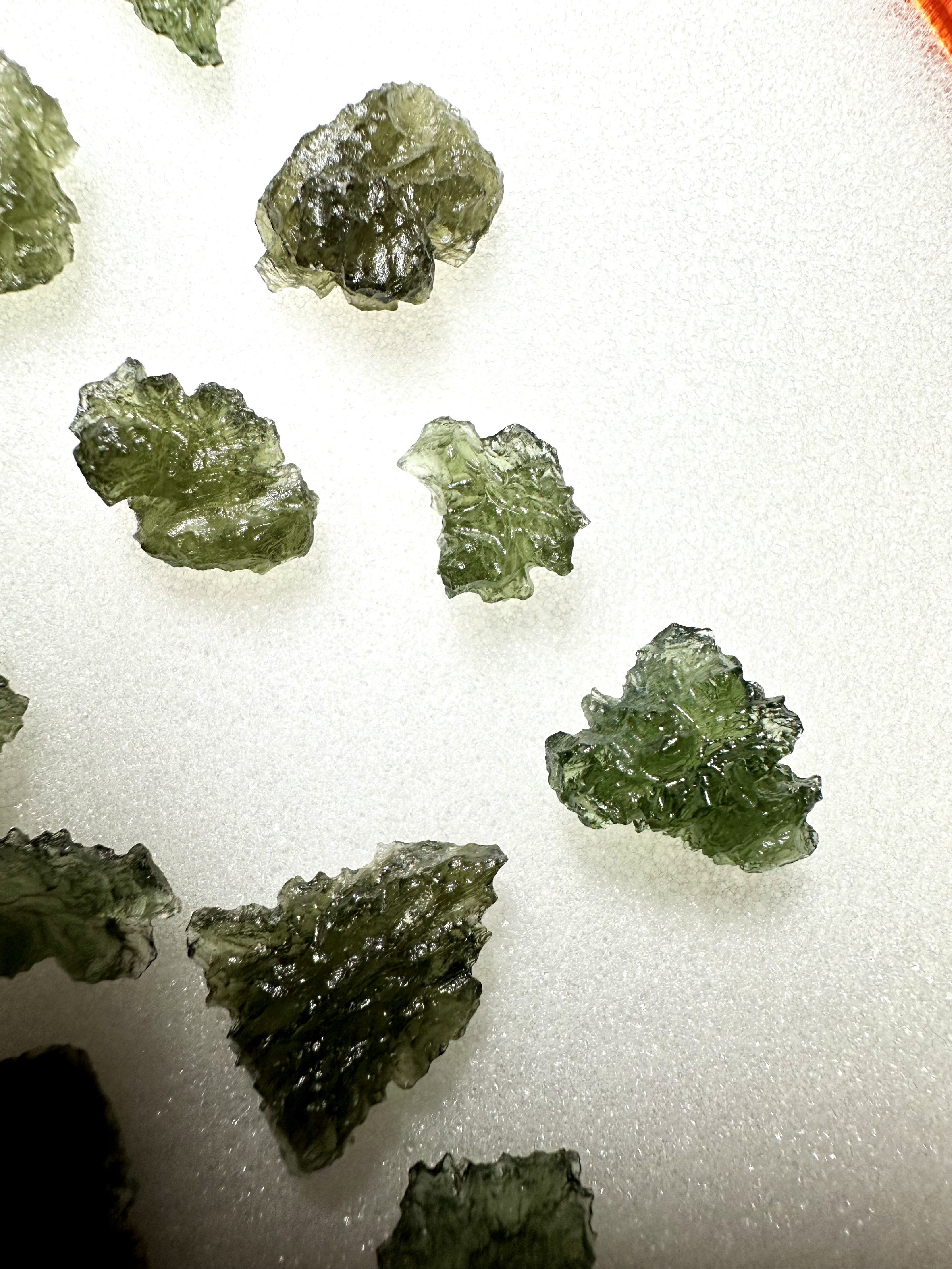 Smaller jewellery Moldavite – 50g - 0V001