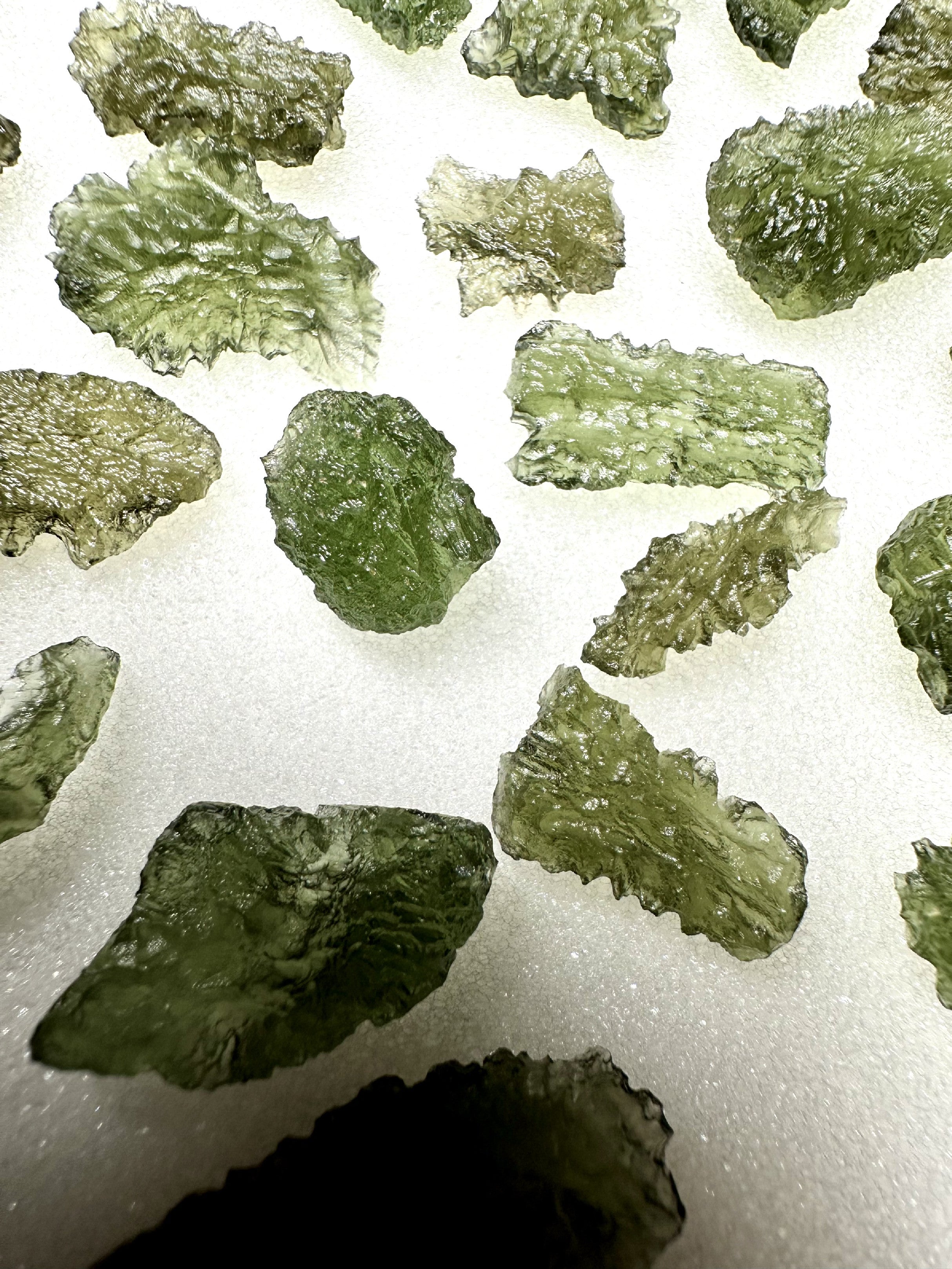 Smaller jewellery Moldavite – 50g - 0V001