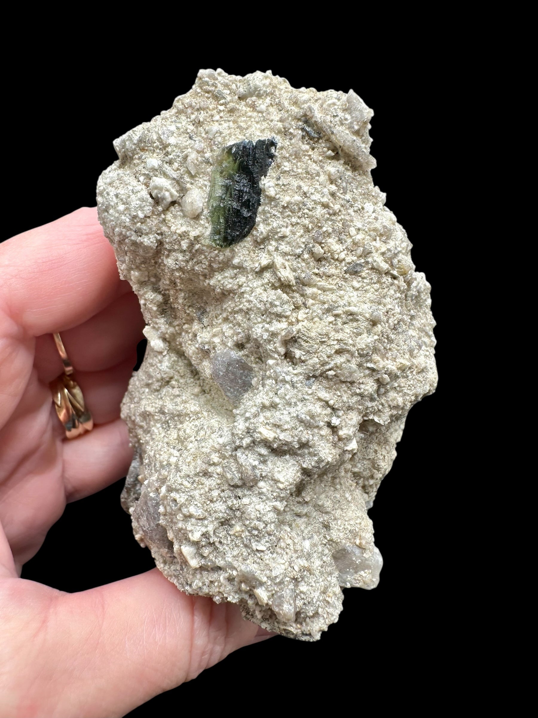 Moldavite in the sediment – Besednice Sever - INS055