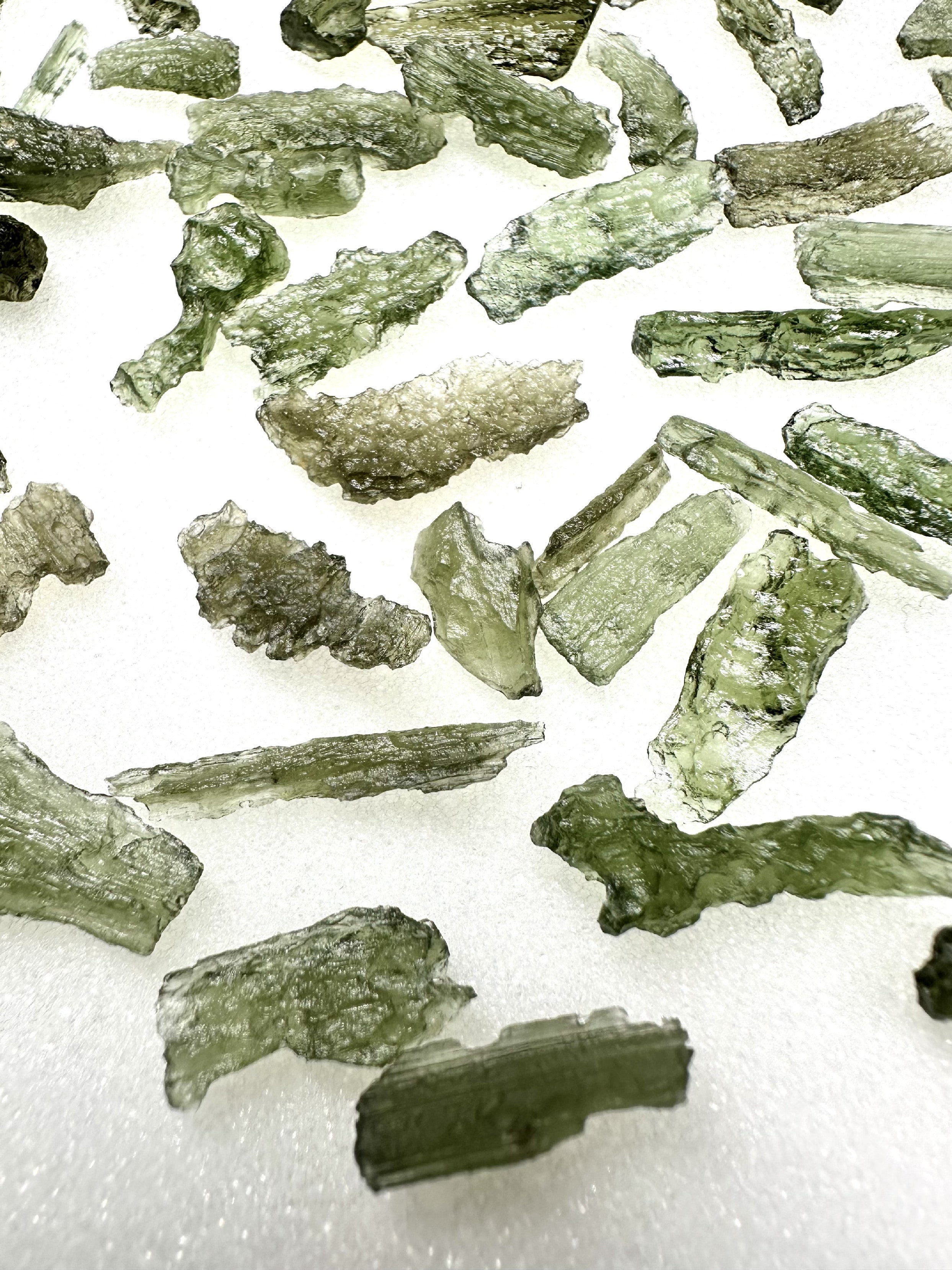 Jewellery Moldavite bars – 50g - 0V007