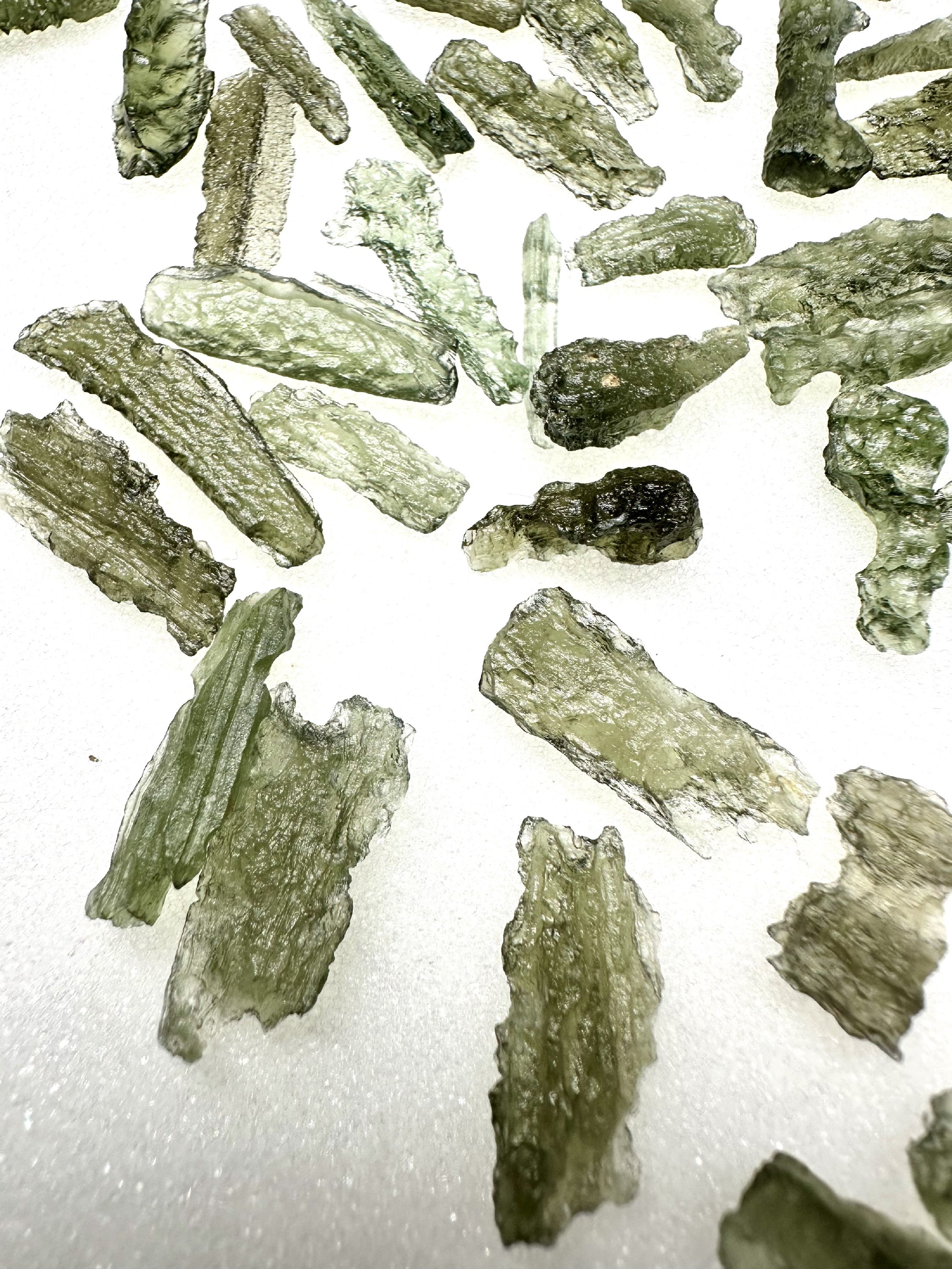 Jewellery Moldavite bars – 50g - 0V007