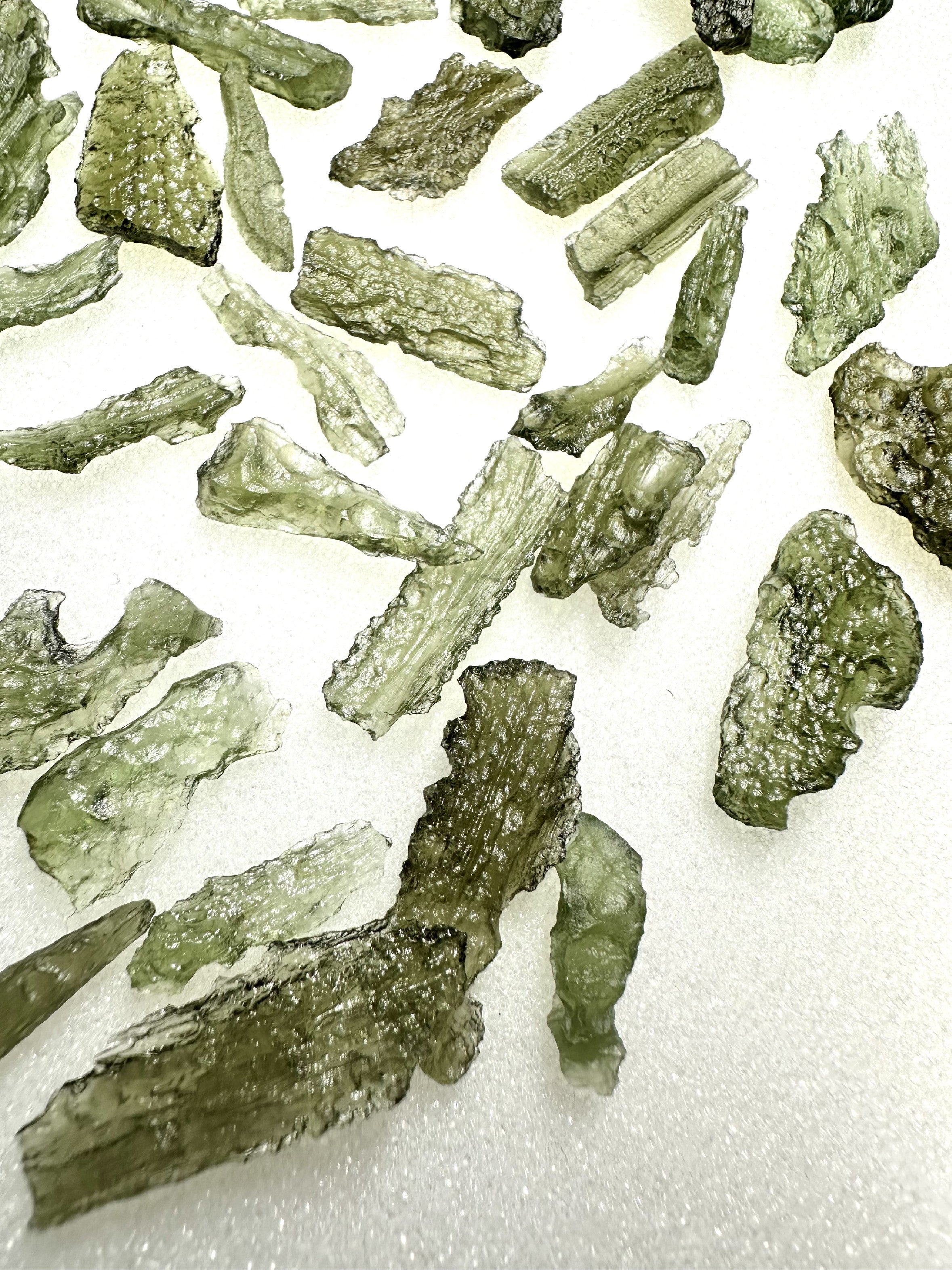 Jewellery Moldavite bars – 50g - 0V007