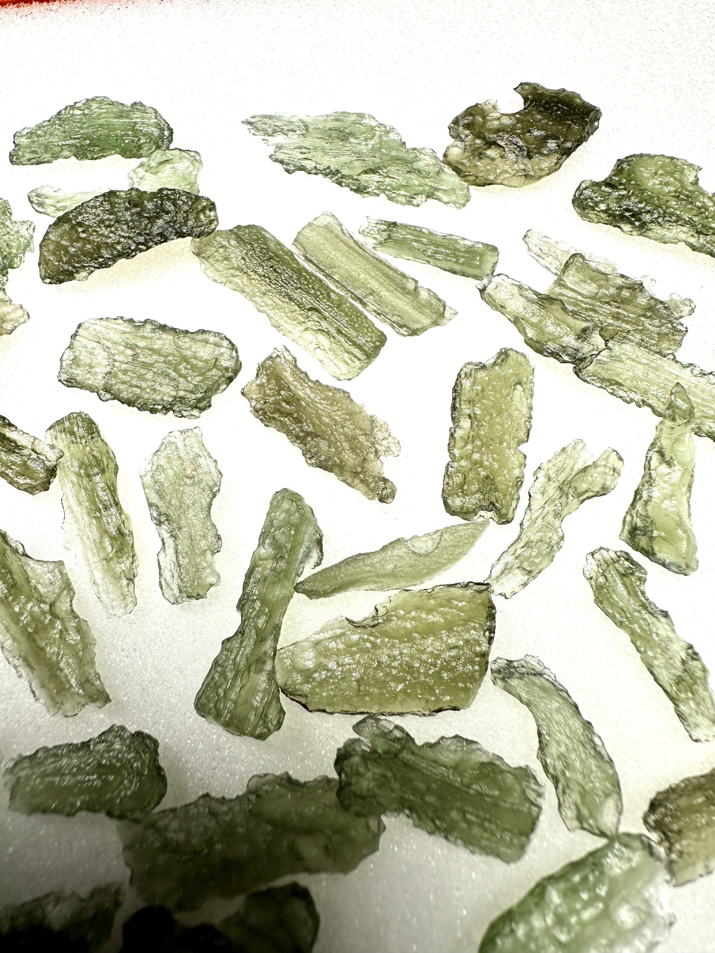 Jewellery Moldavite bars – 50g - 0V007