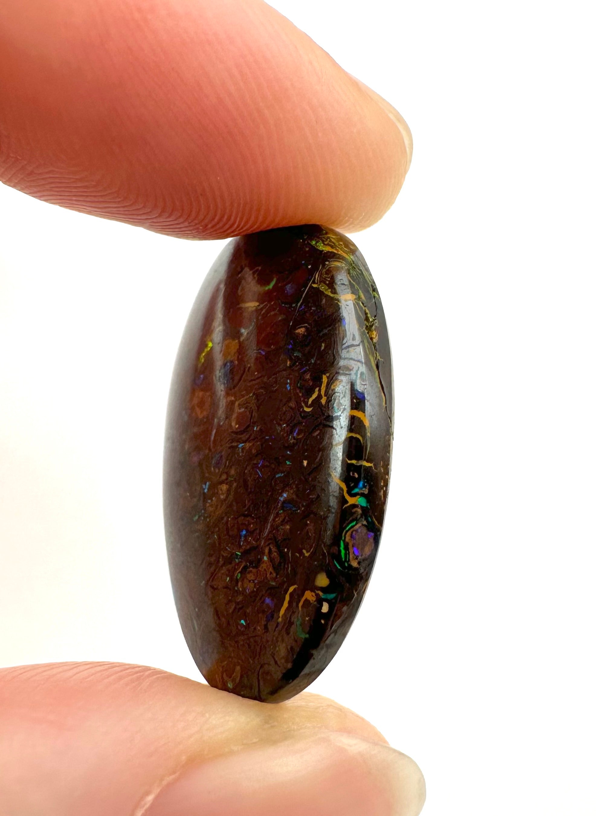 Boulder opal 22,3ct – Cabochon – Queensland, Australia - BO002