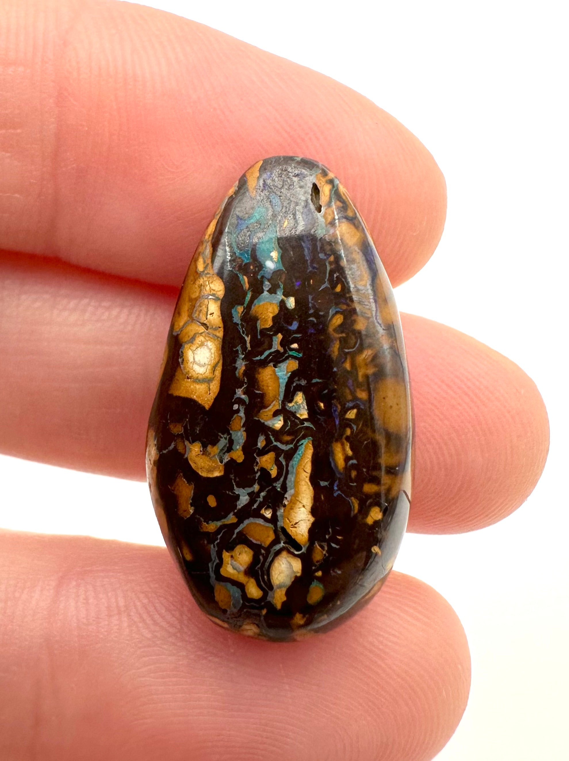 Boulder opal 24,6ct – Cabochon – Queensland, Australia - BO003