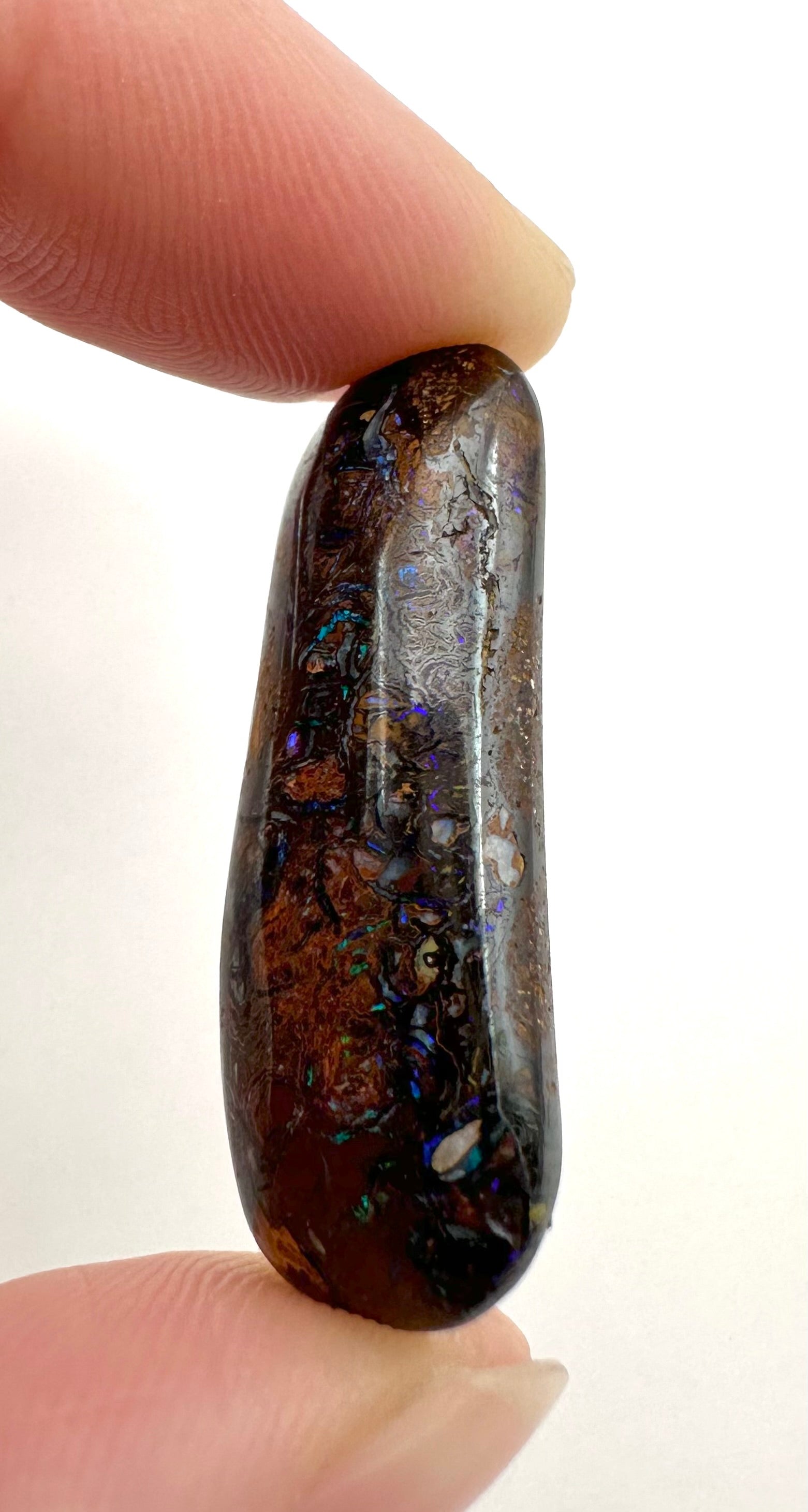 Boulder opal 22ct – Cabochon – Queensland, Australia - BO004