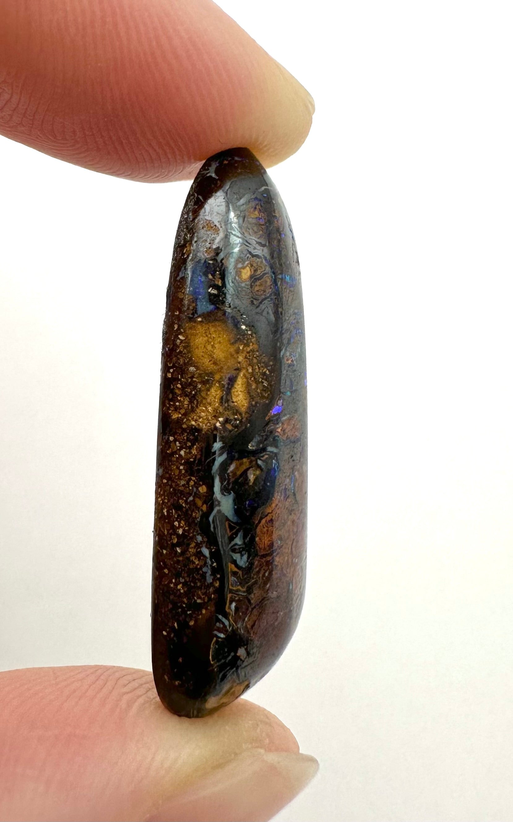 Boulder opal 22ct – Cabochon – Queensland, Australia - BO004