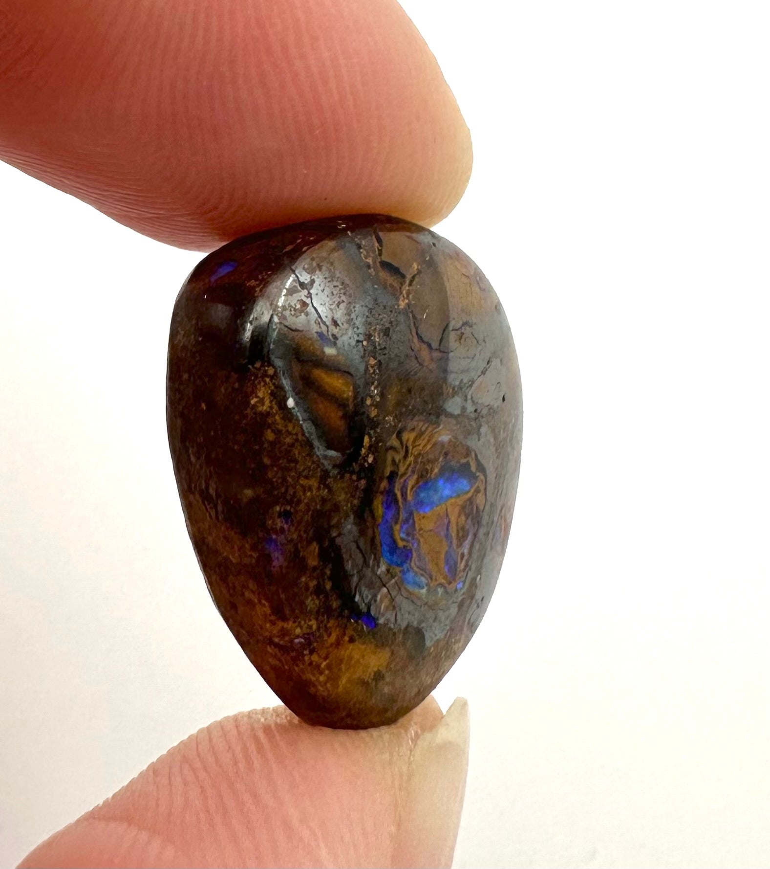 Boulder opal 18,5ct – Cabochon – Queensland, Australia - BO008