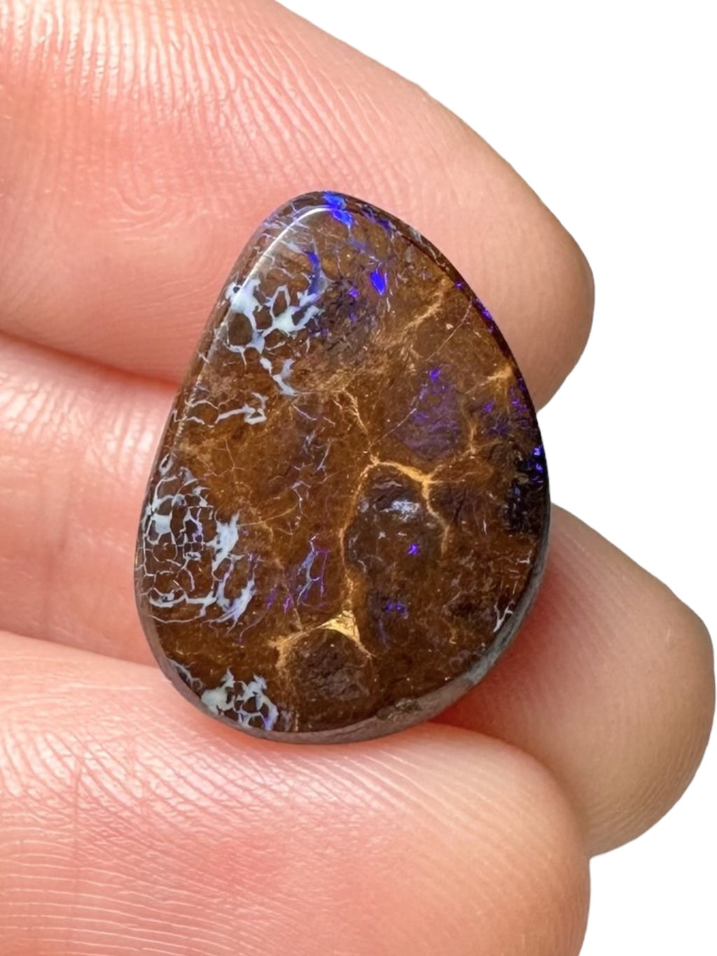 Boulder opal 11,4ct – Cabochon – Queensland, Australia - BO010