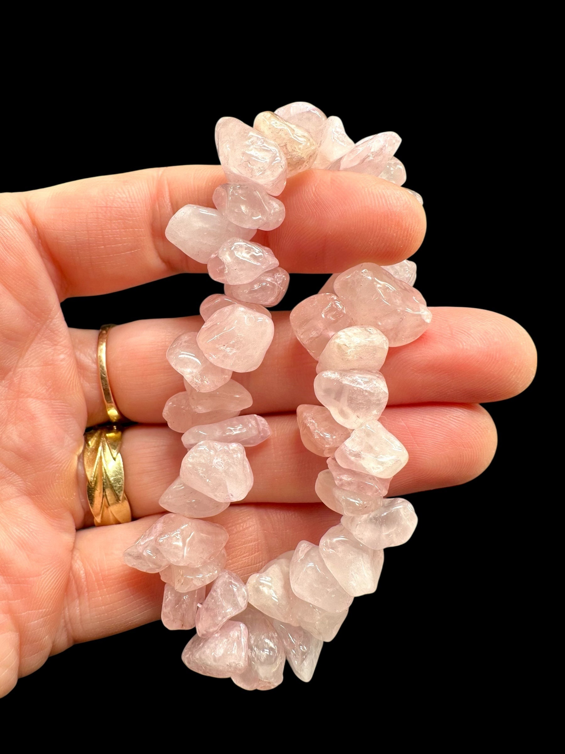 Rose quartz bracelet