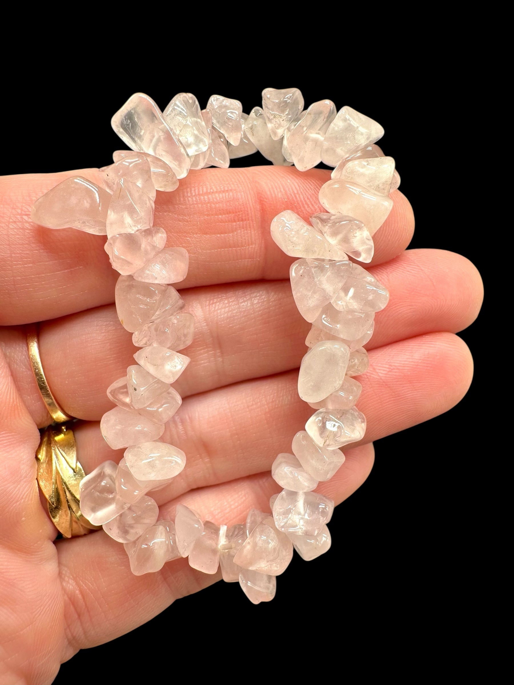 Rose quartz bracelet