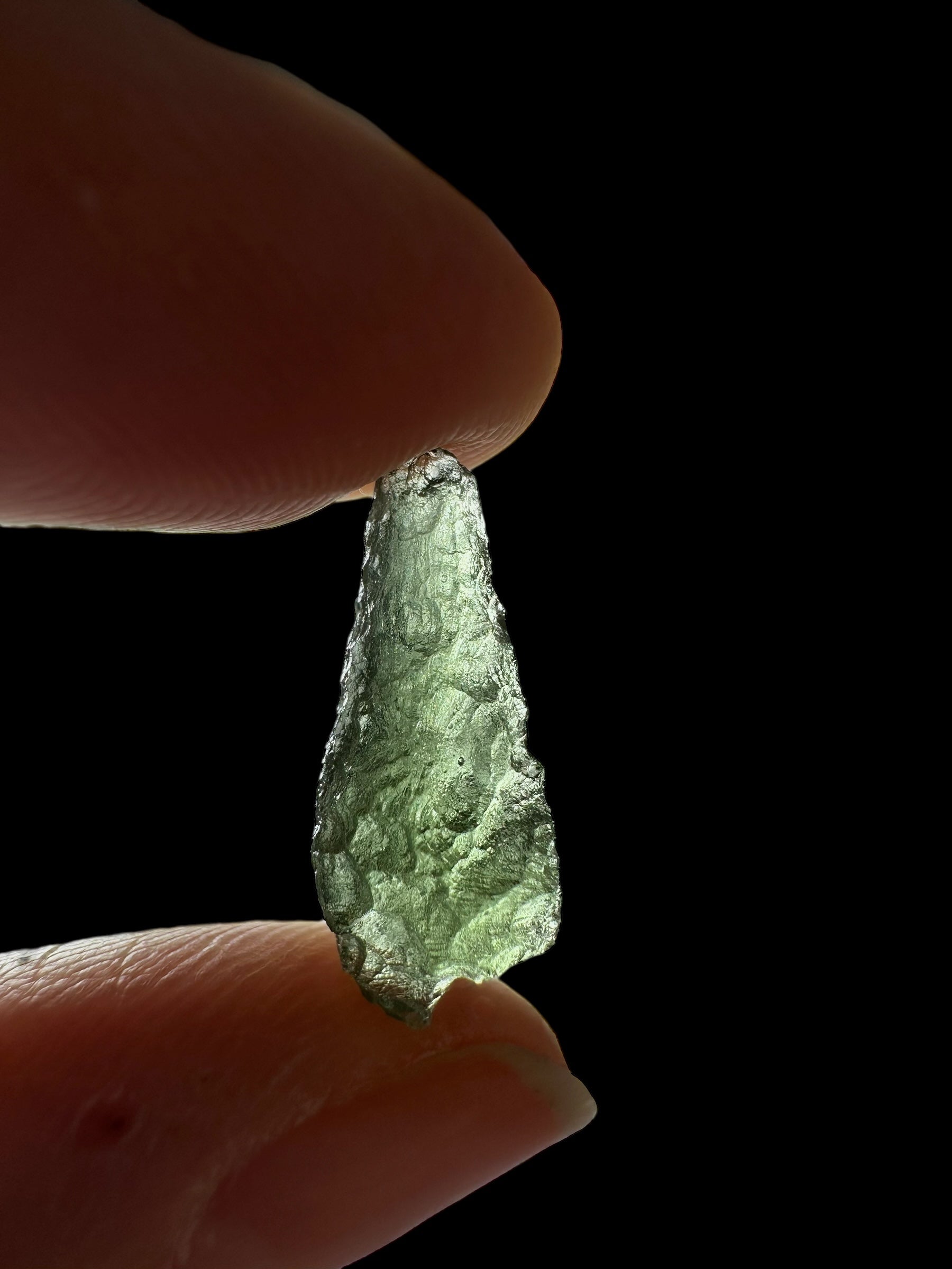 Moldavite – Marouskovo pole – 0,8g - VL96