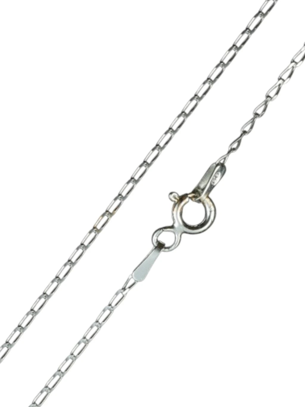 Catenina in argento 50 cm, spessore 1,2mm, Ag 925/1000 - RET11 - Moldavite.it