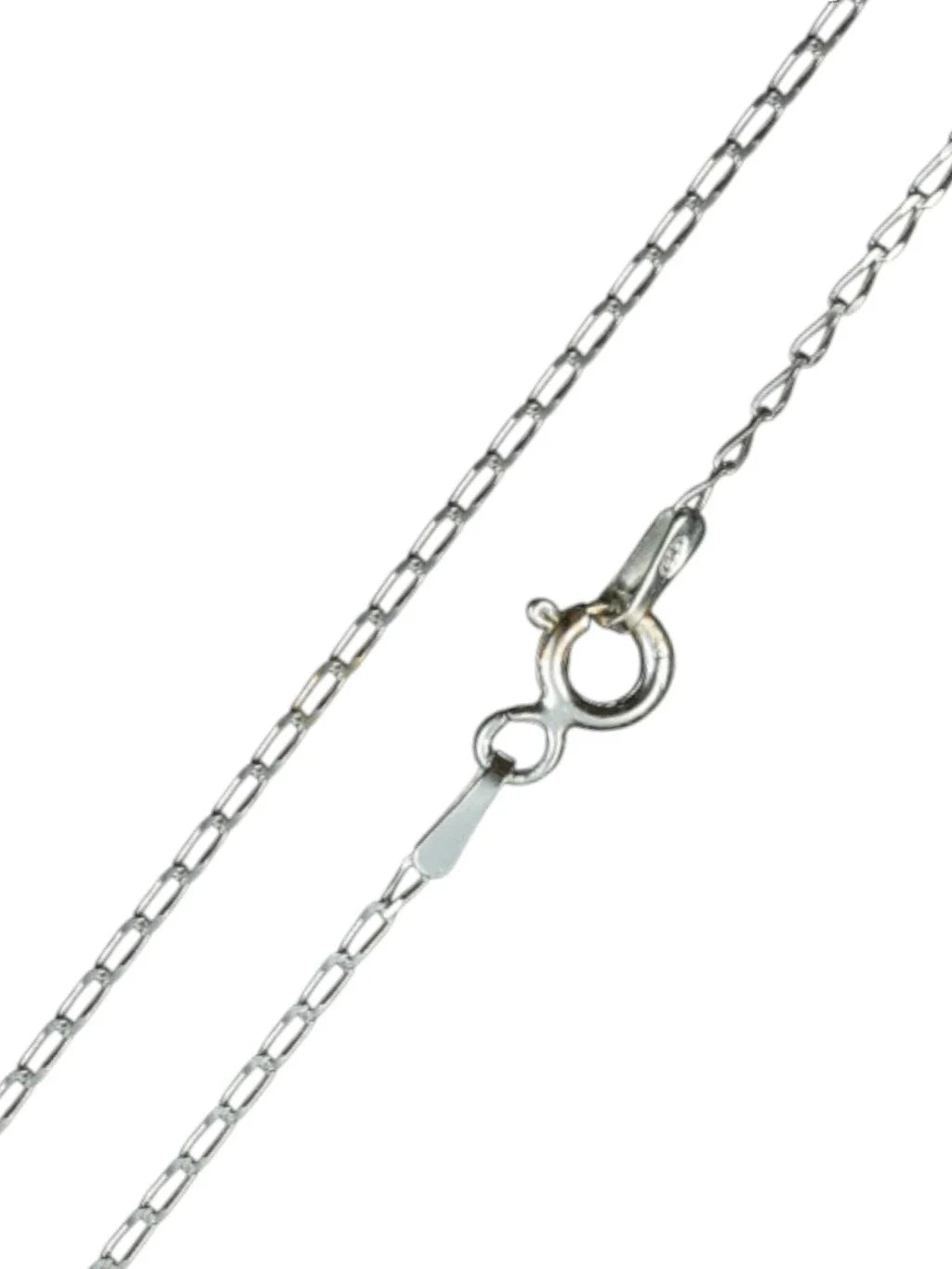 Catenina in argento 42 cm, spessore 1,2mm, Ag 925/1000 - RET9 - Moldavite.it