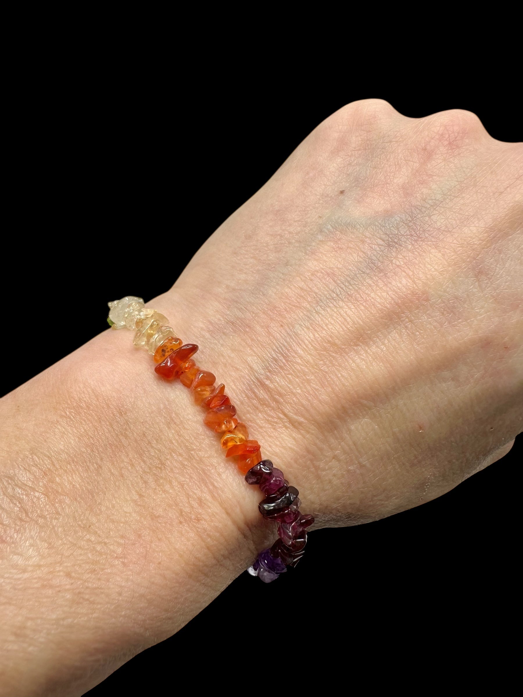 Bracelet made of various minerals - NAR19