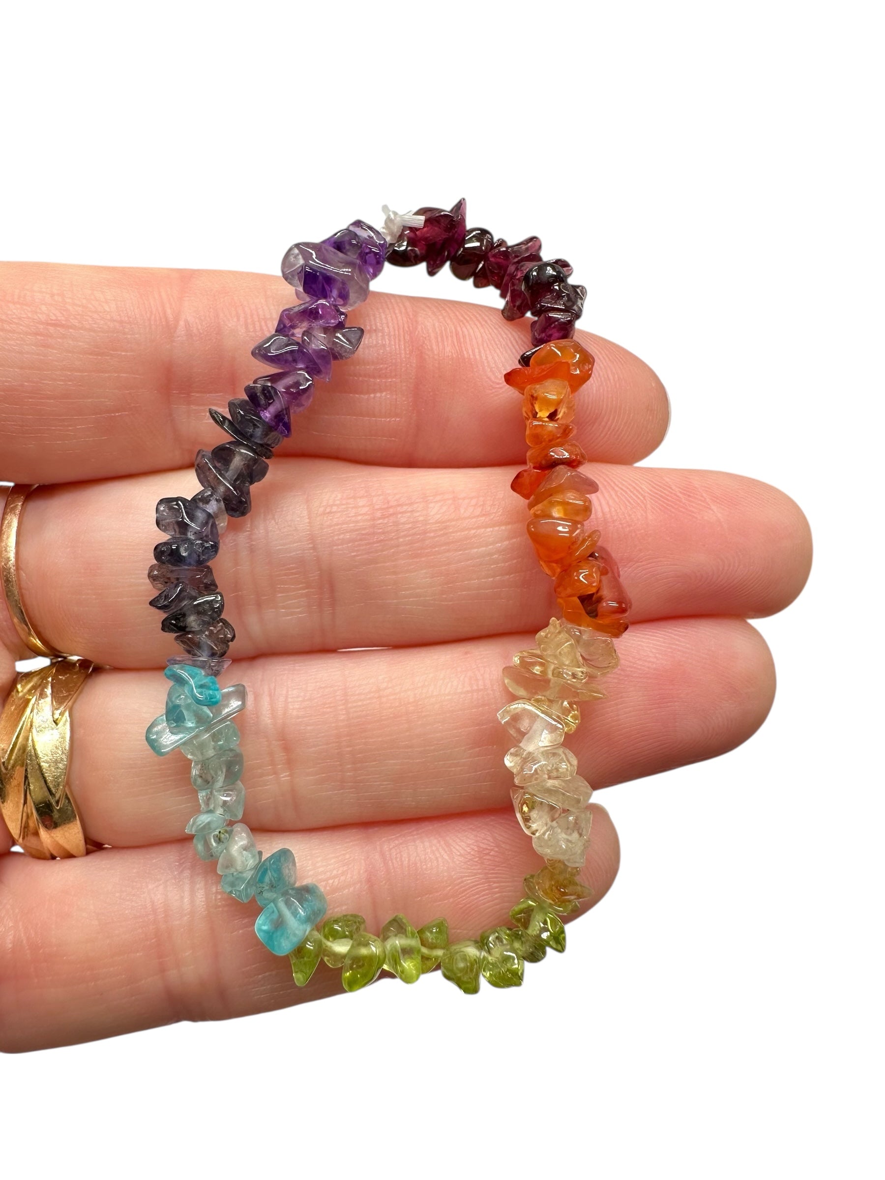 Bracelet made of various minerals - NAR19