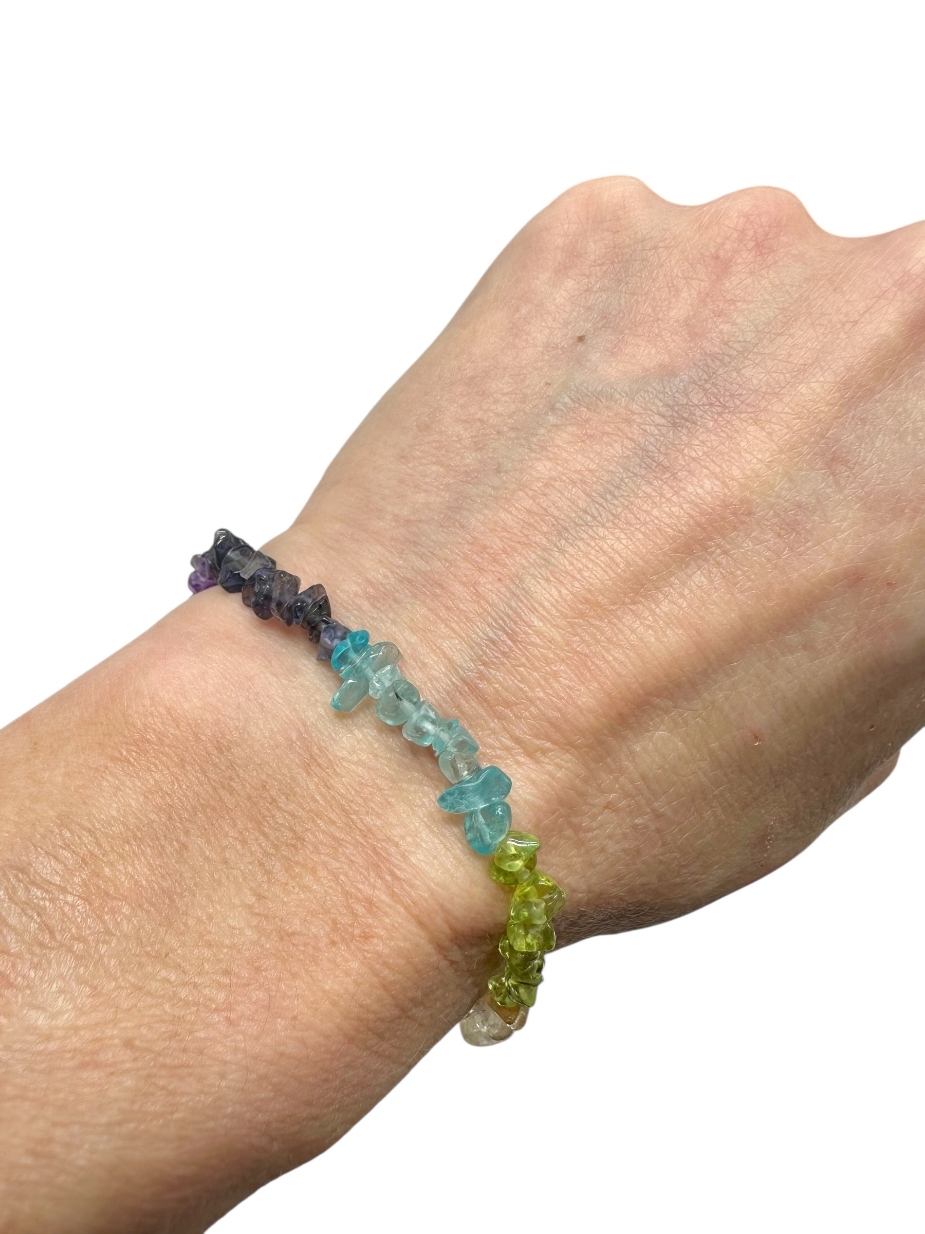 Bracelet made of various minerals - NAR19