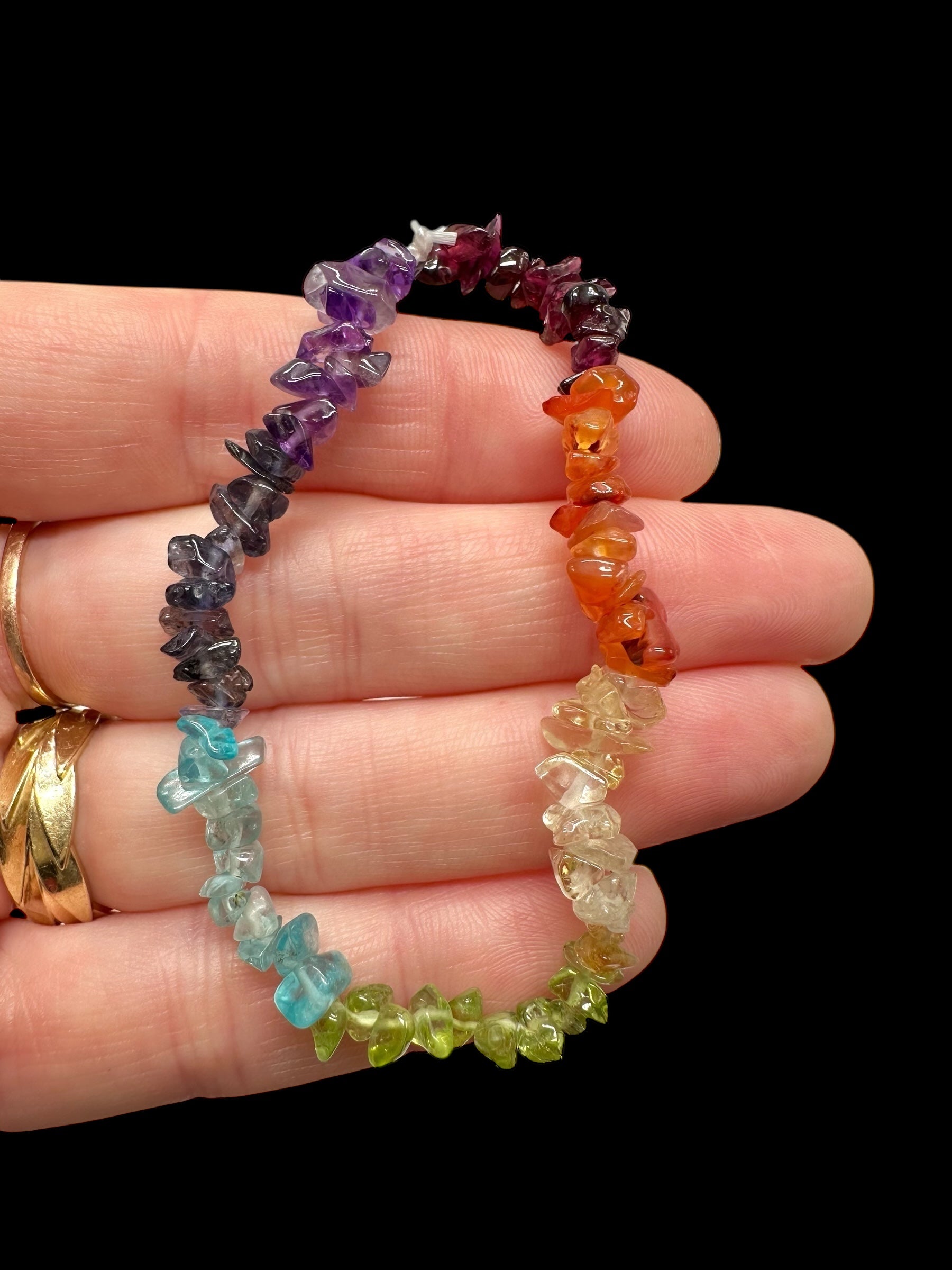 Bracelet made of various minerals - NAR19