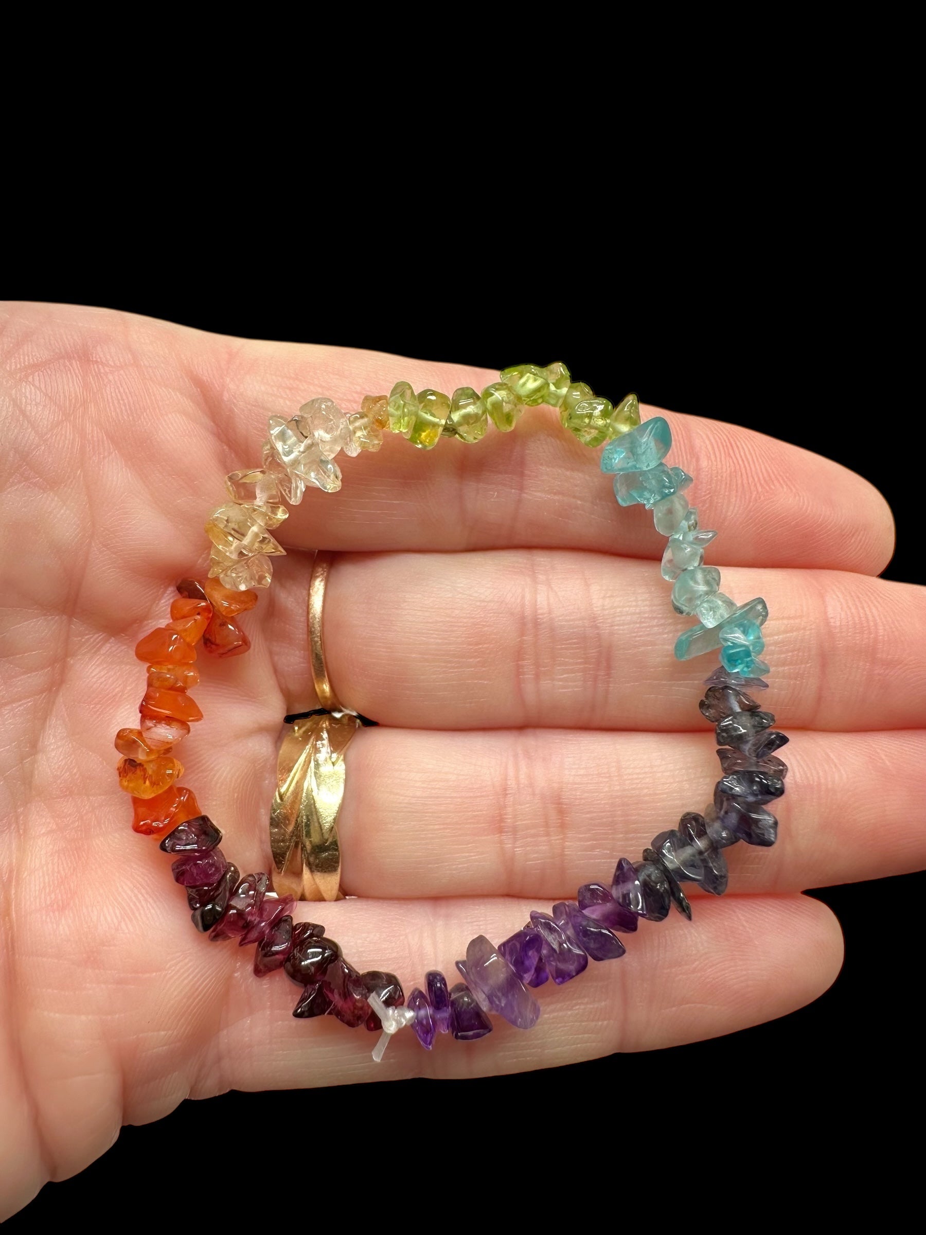 Bracelet made of various minerals - NAR19