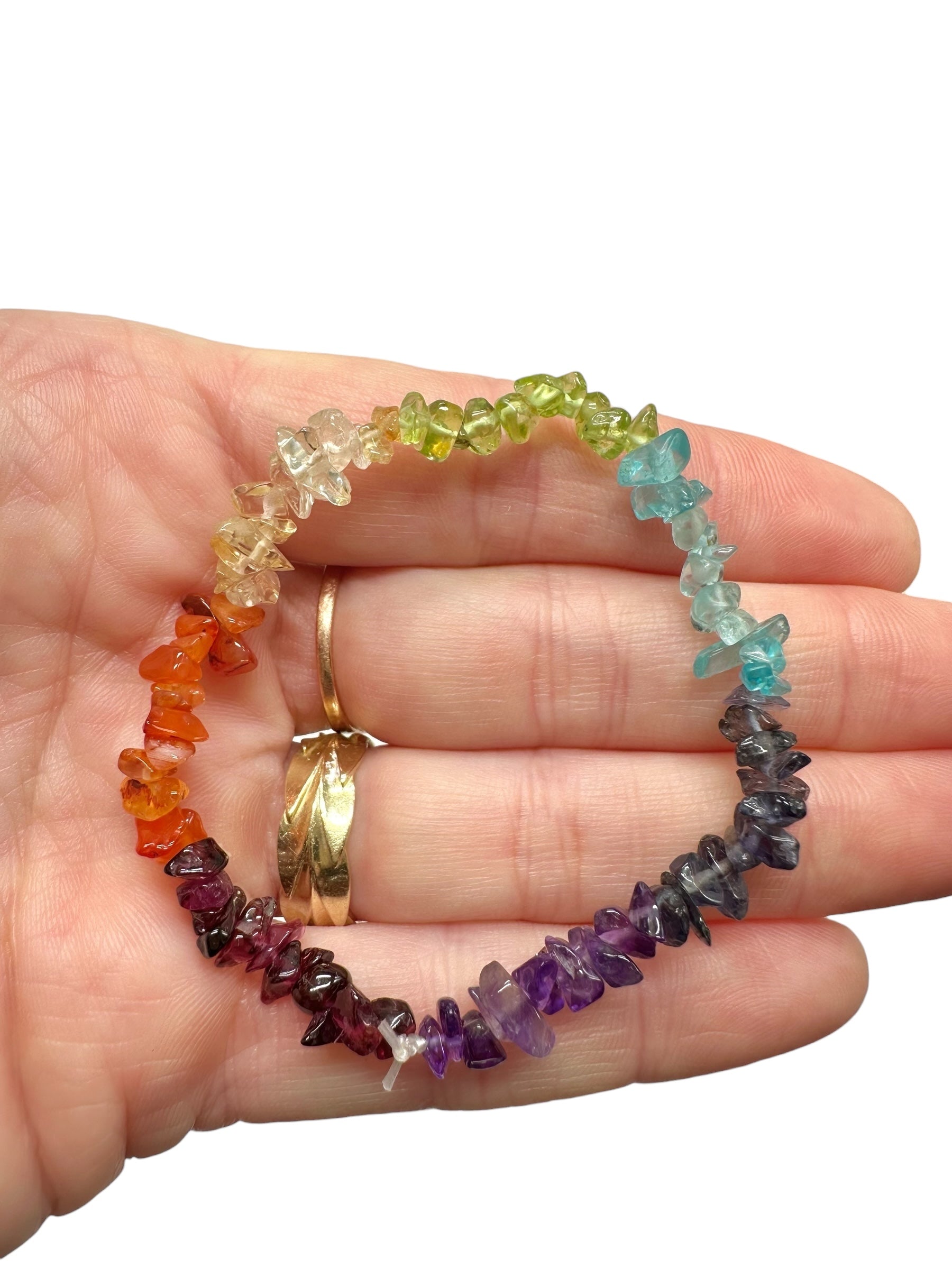 Bracelet made of various minerals