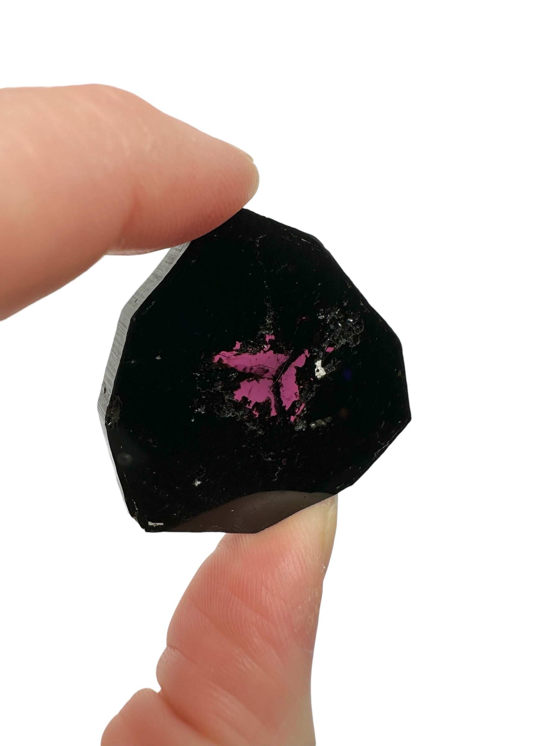 Slice of elbaite – Befisiotra, Madagascar