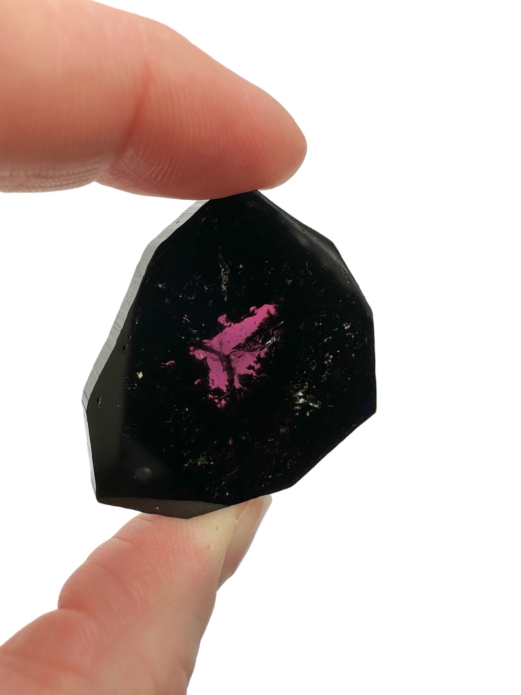 Slice of elbaite – Befisiotra, Madagascar - EL002