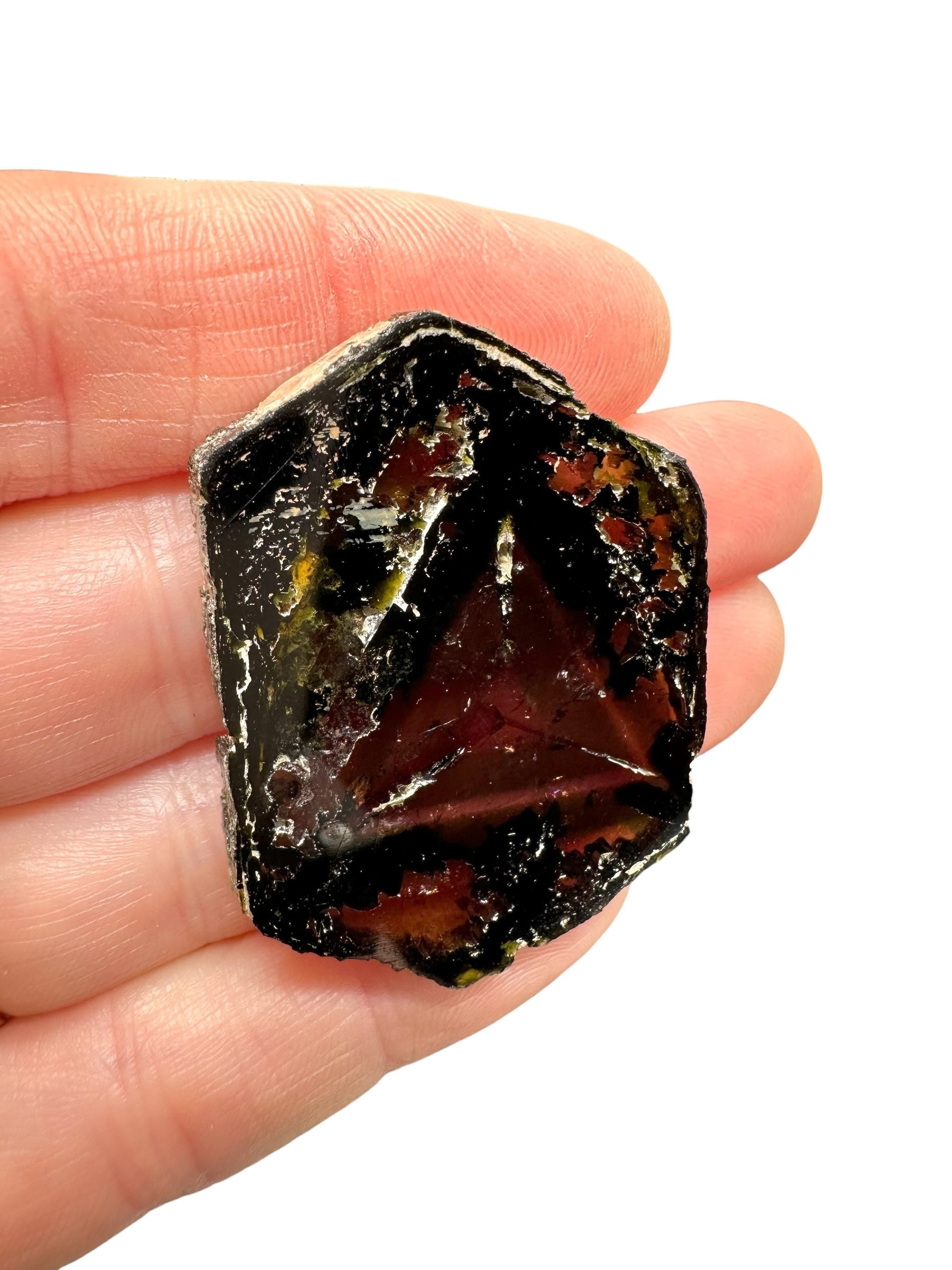 Slice of elbaite – Befisiotra, Madagascar - EL003