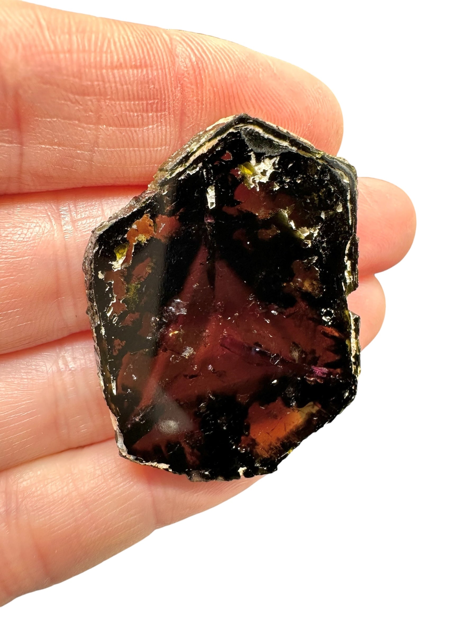Slice of elbaite – Befisiotra, Madagascar - EL003
