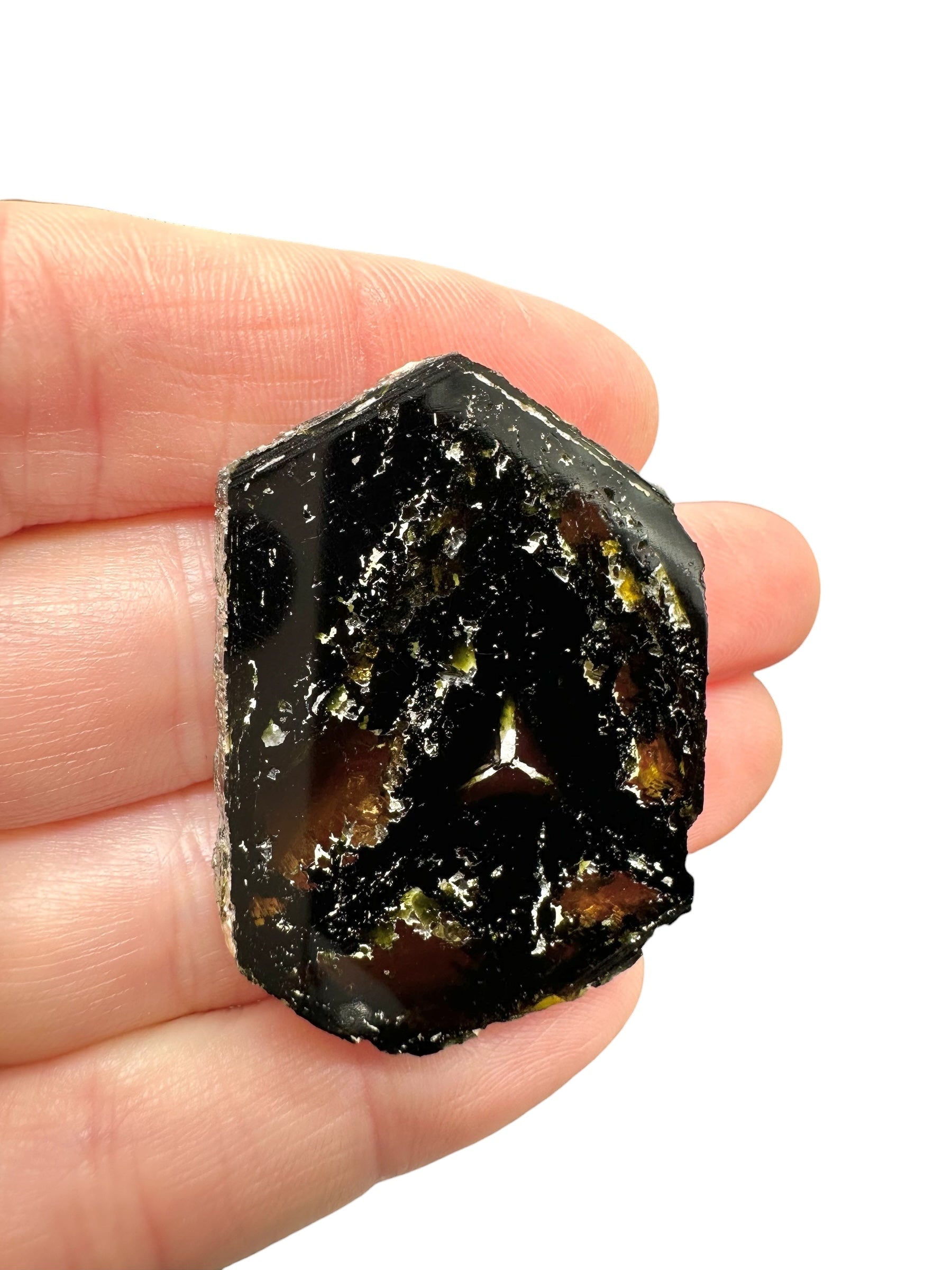 Slice of elbaite – Befisiotra, Madagascar - EL005