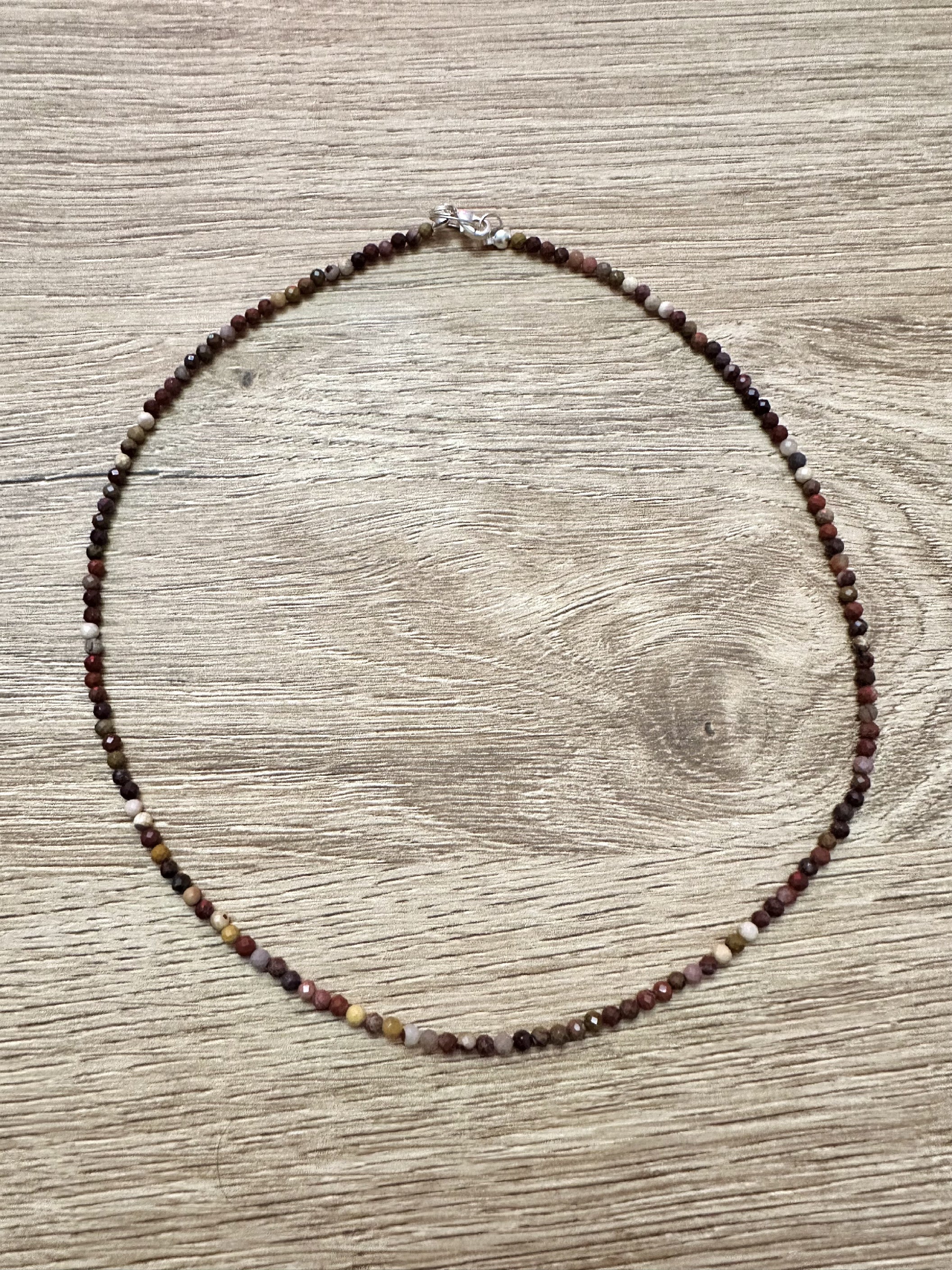 Mookaite necklace 45 cm (3mm) - NAH22
