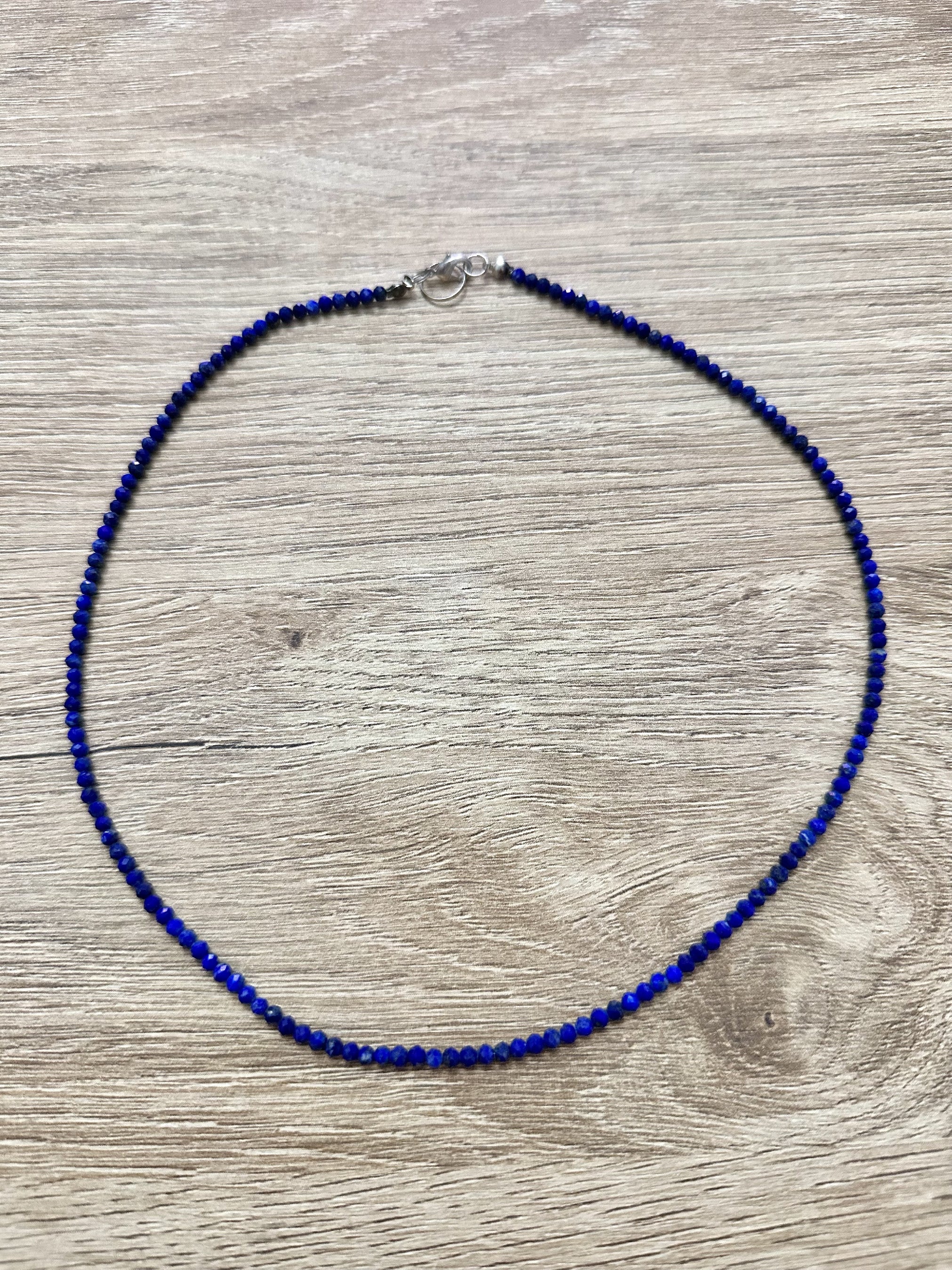 Lapis necklace 45 cm (3mm) - NAH24