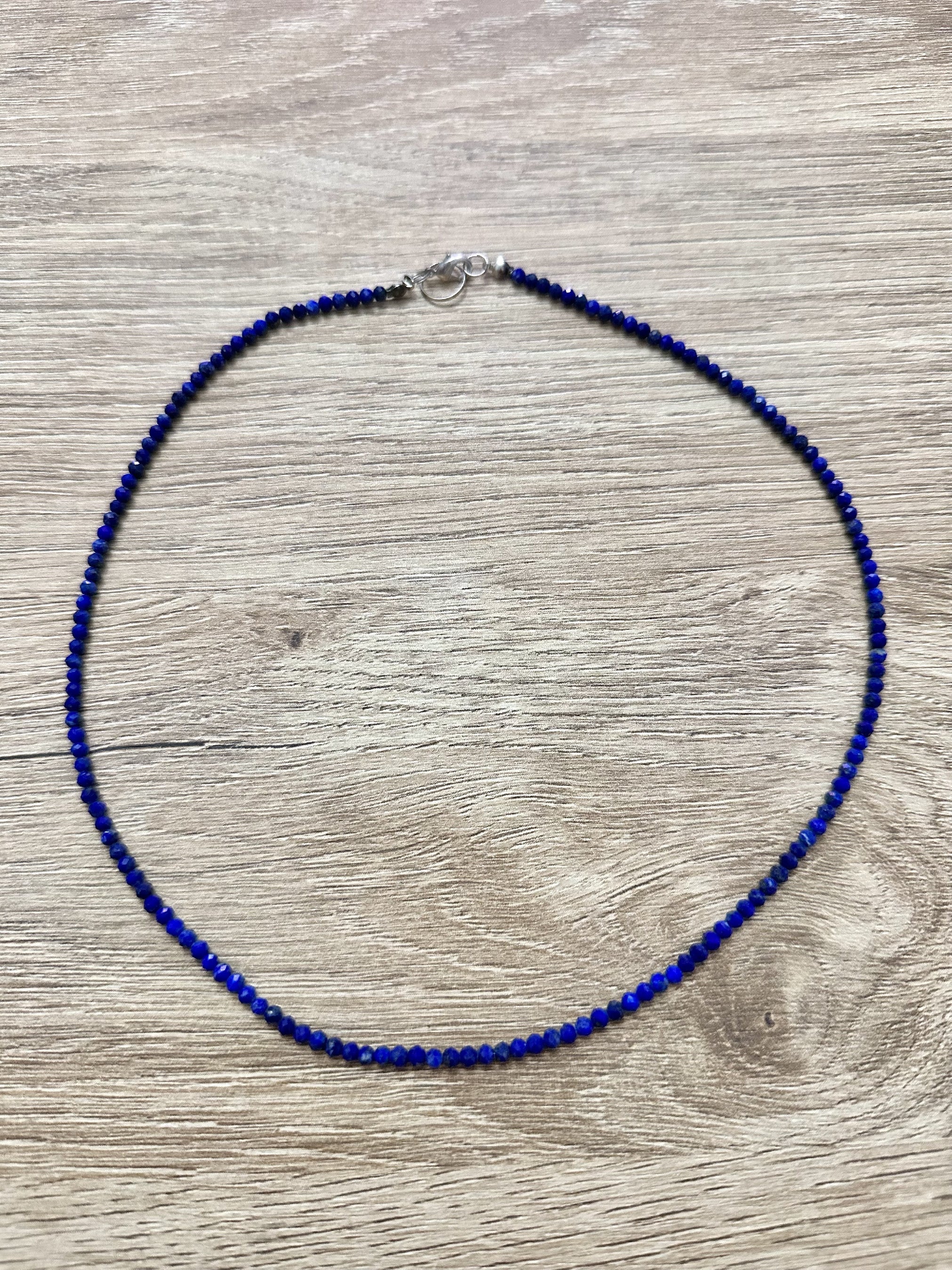 Lapis necklace 45 cm (3mm) - NAH24