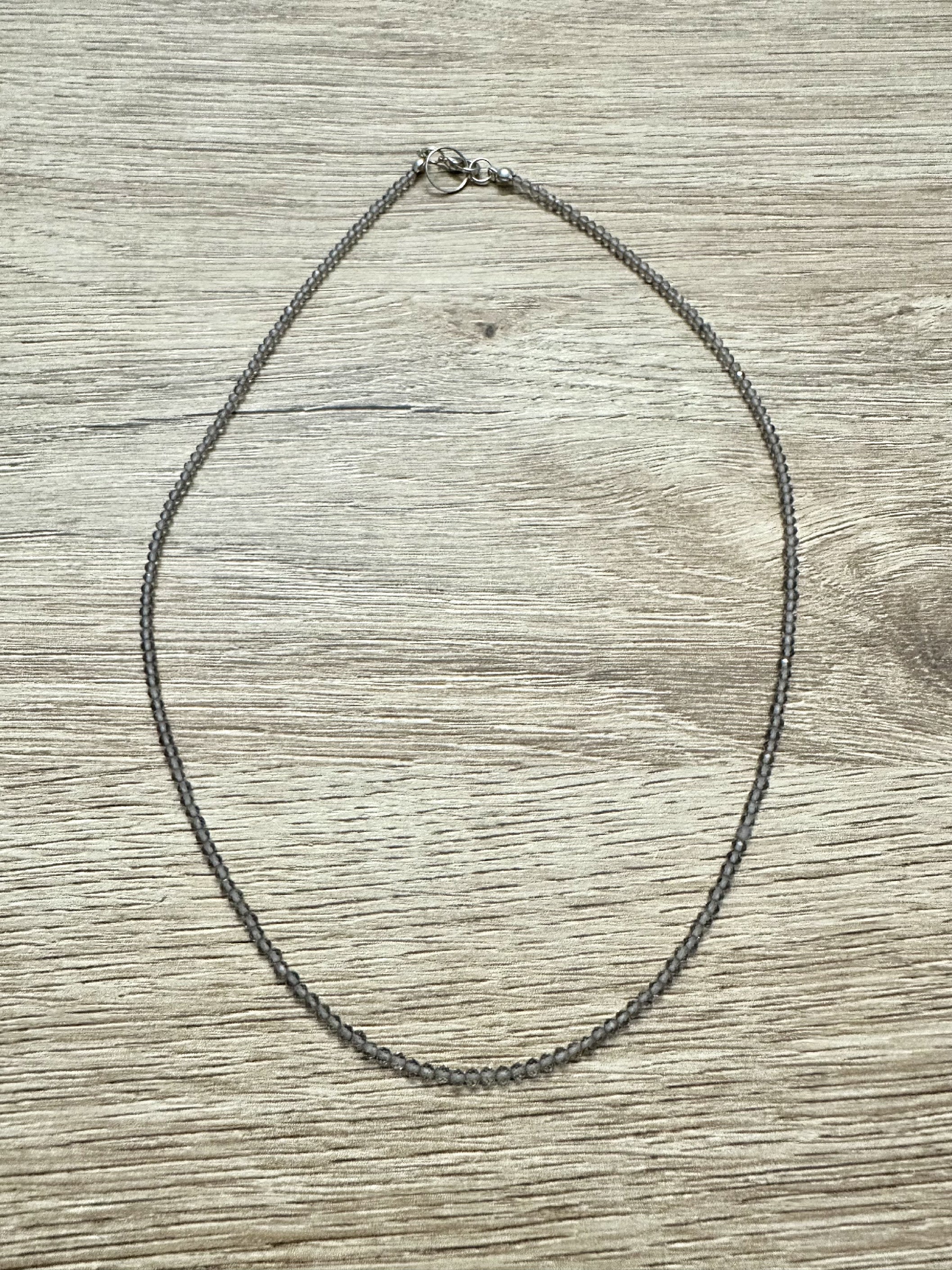 Labradorite necklace 45 cm (2mm) - NAH35