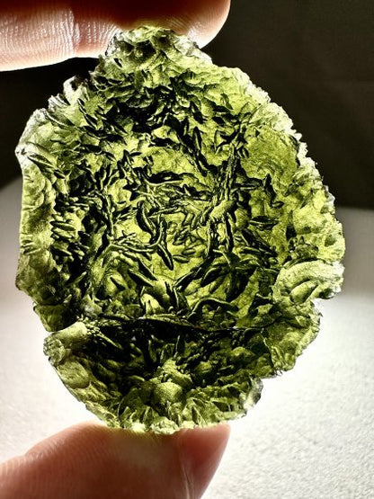 Moldavite Grezza – Besednice Stoh – 44,5g - V482