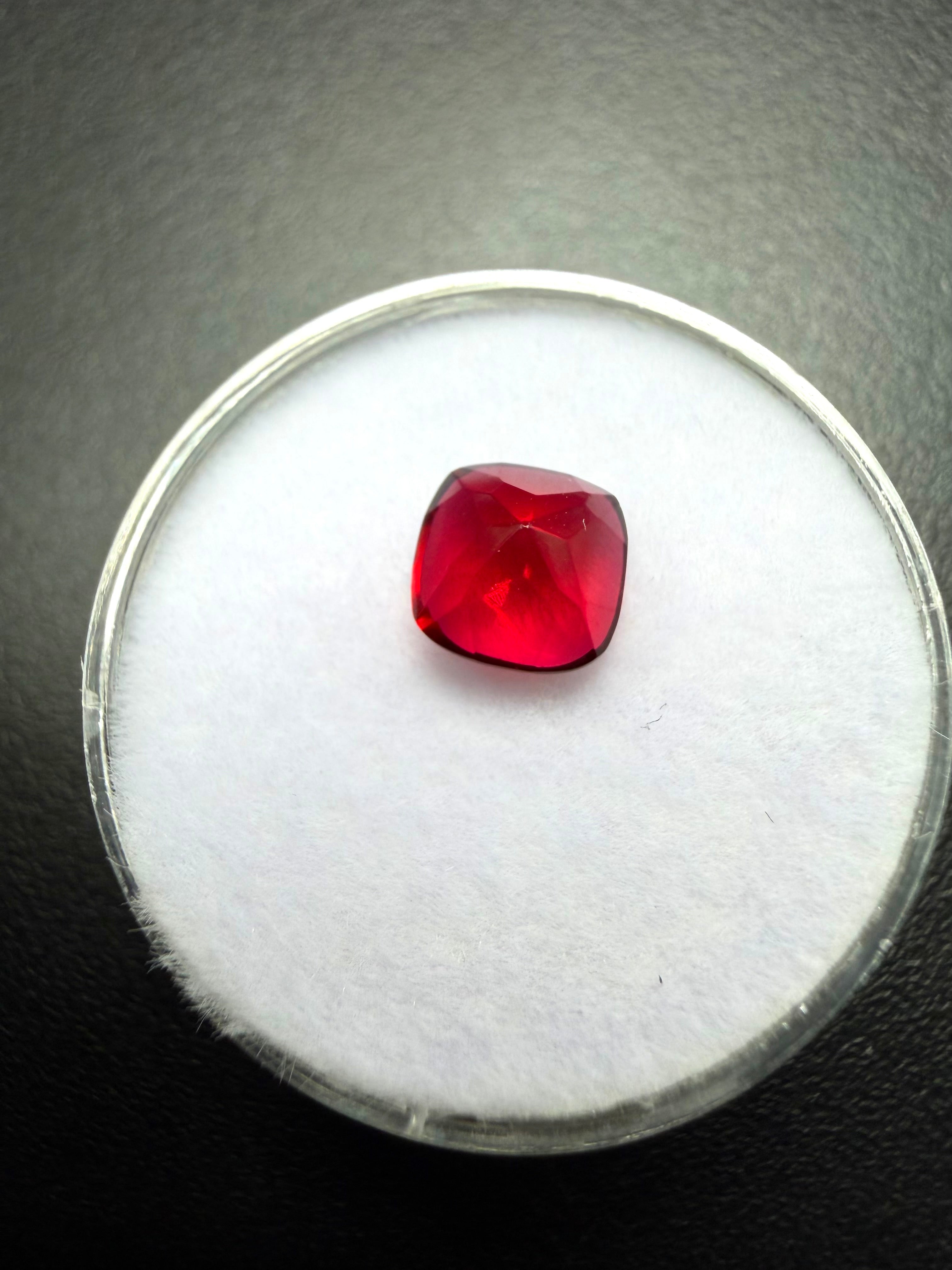 Faceted garnet 1,52ct – Almandine – India - BG042