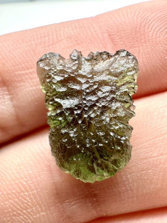 Moldavite – Chlum nad Malsi – 1,4g – V1199
