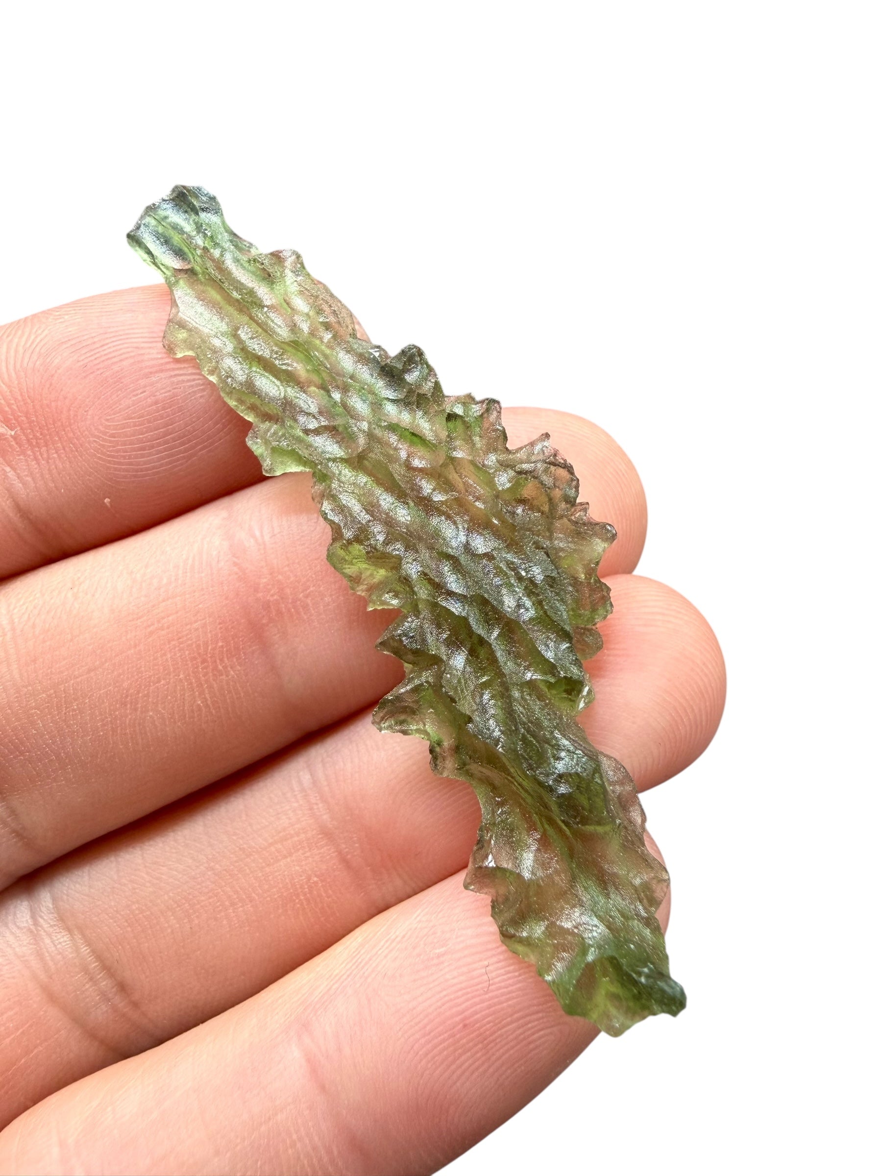 Moldavite – Besednice Jezkovna – 3,3g / Angel Chimes
