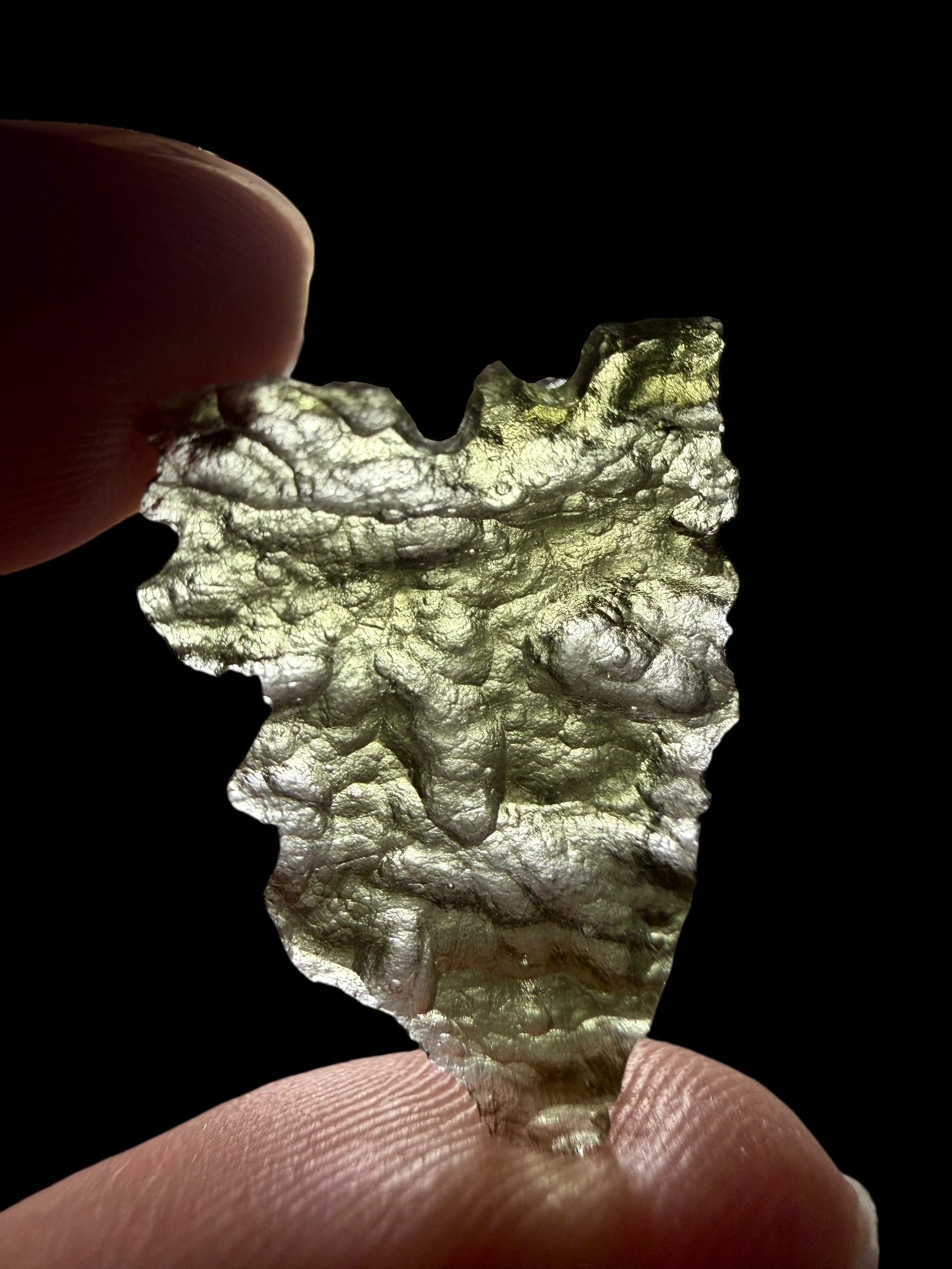 Moldavite – Besednice Jezkovna – 1g / Angel Chime - BJ298