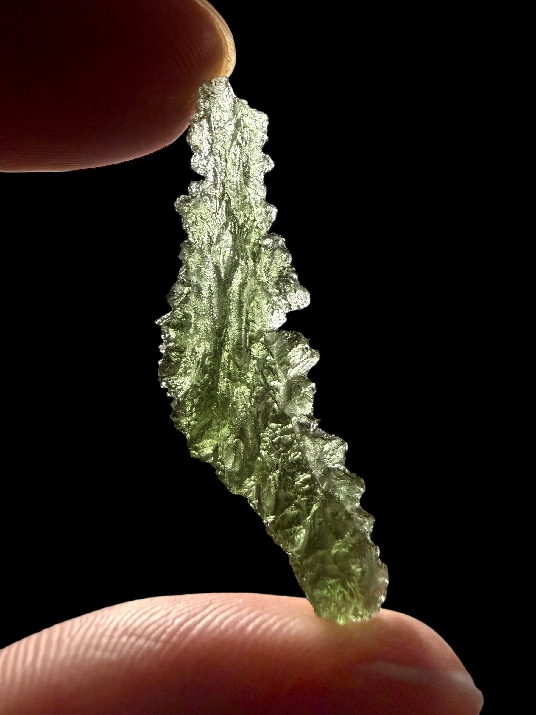 Moldavite – Besednice Jezkovna – 2,2g / Angel Chime - BJ314