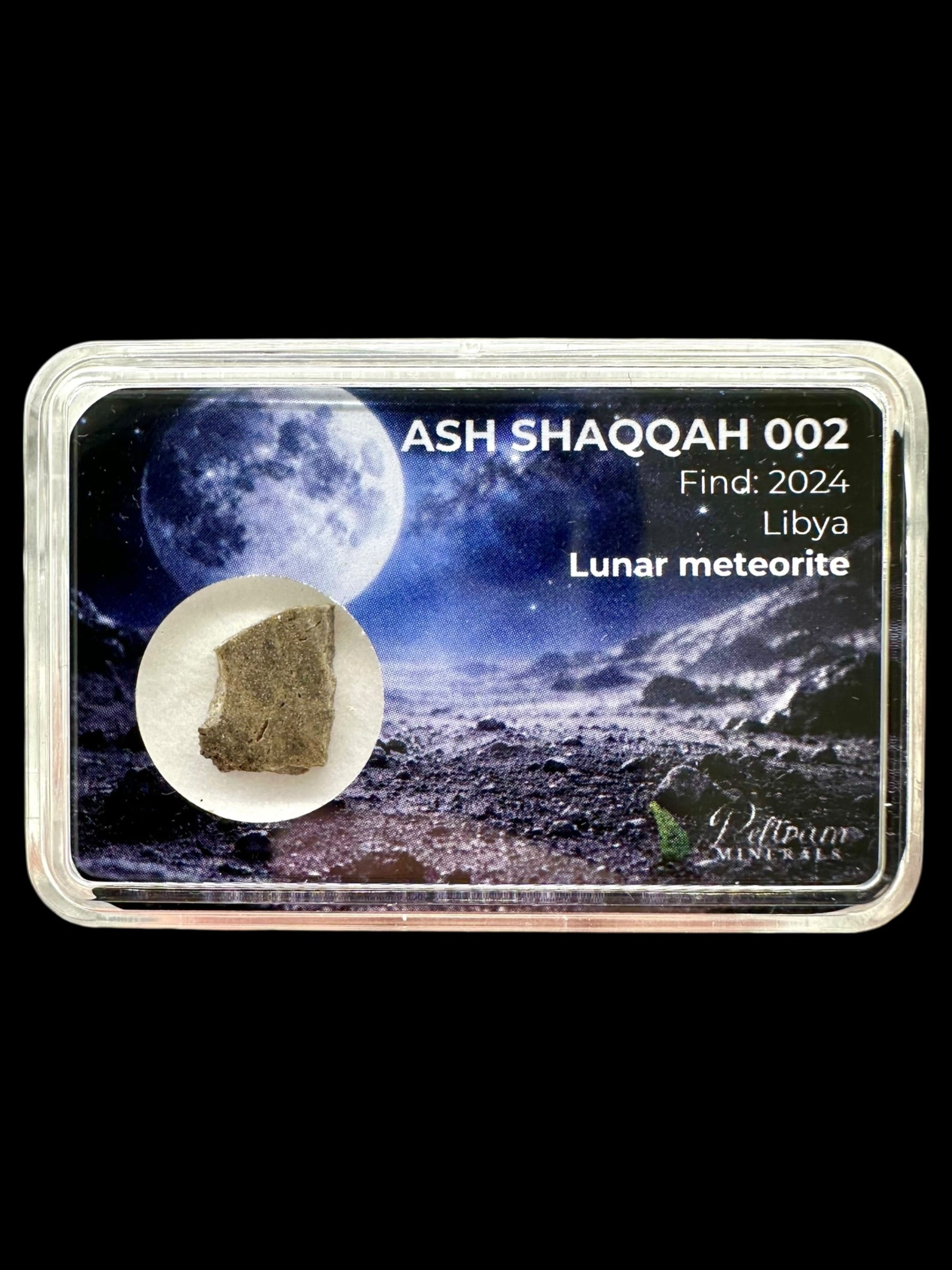 Lunar meteorite Ash Shaqqah 002 – 0,37g – Libya